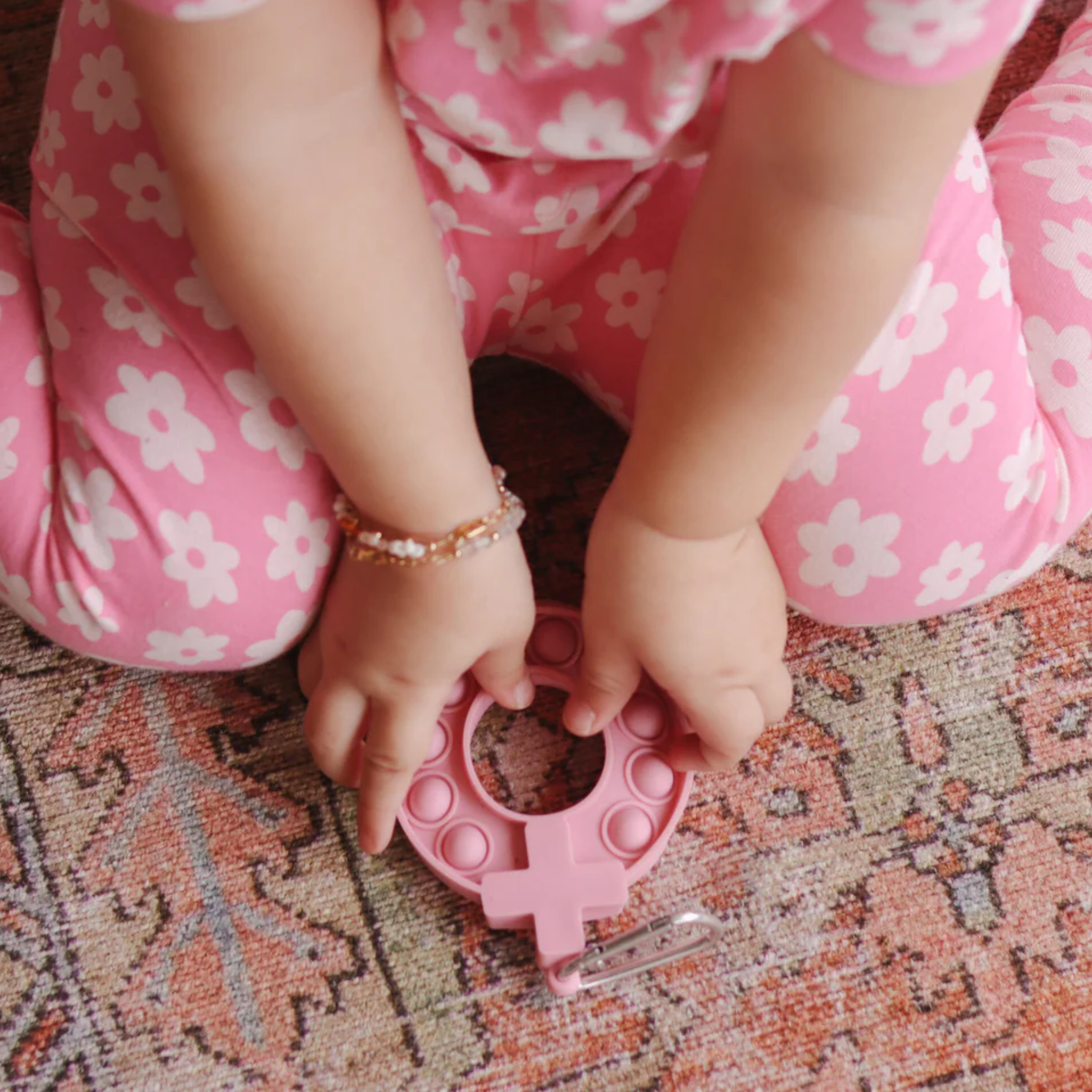 Decade Rosary Pop-It Keychain