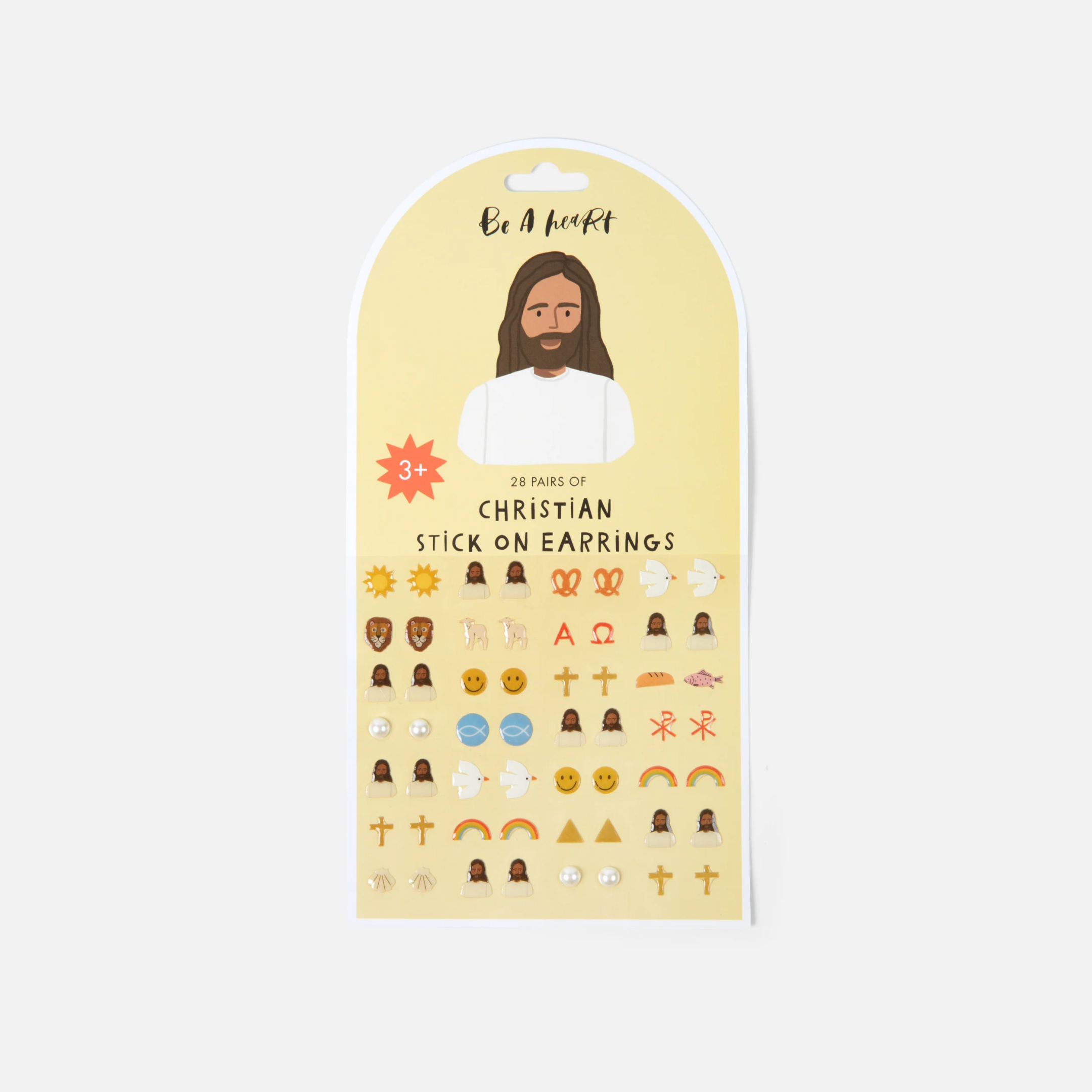 Catholic Stick On Earrings