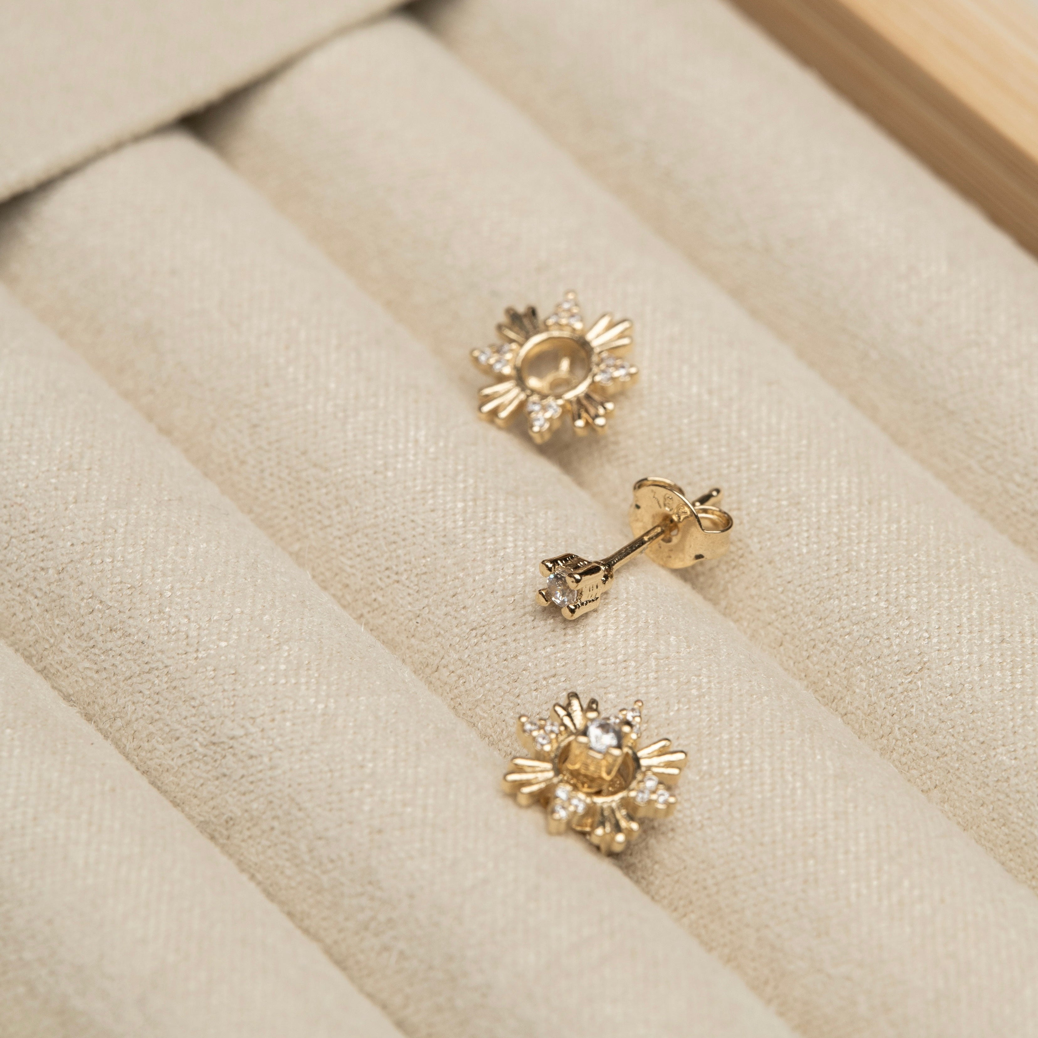 ‘Source + Summit’ Earrings // 18k Gold-Filled