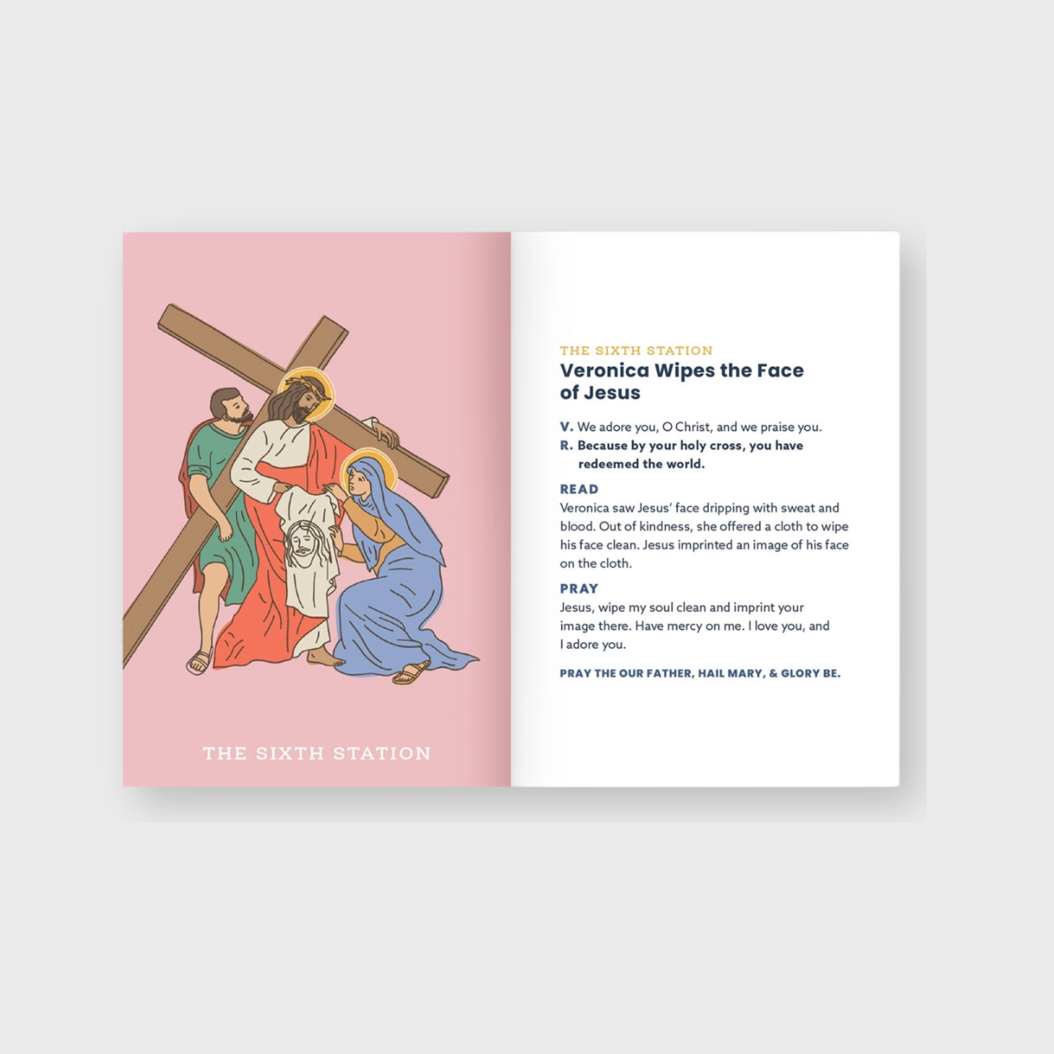 Stations of the Cross Booklet (Set of 10)