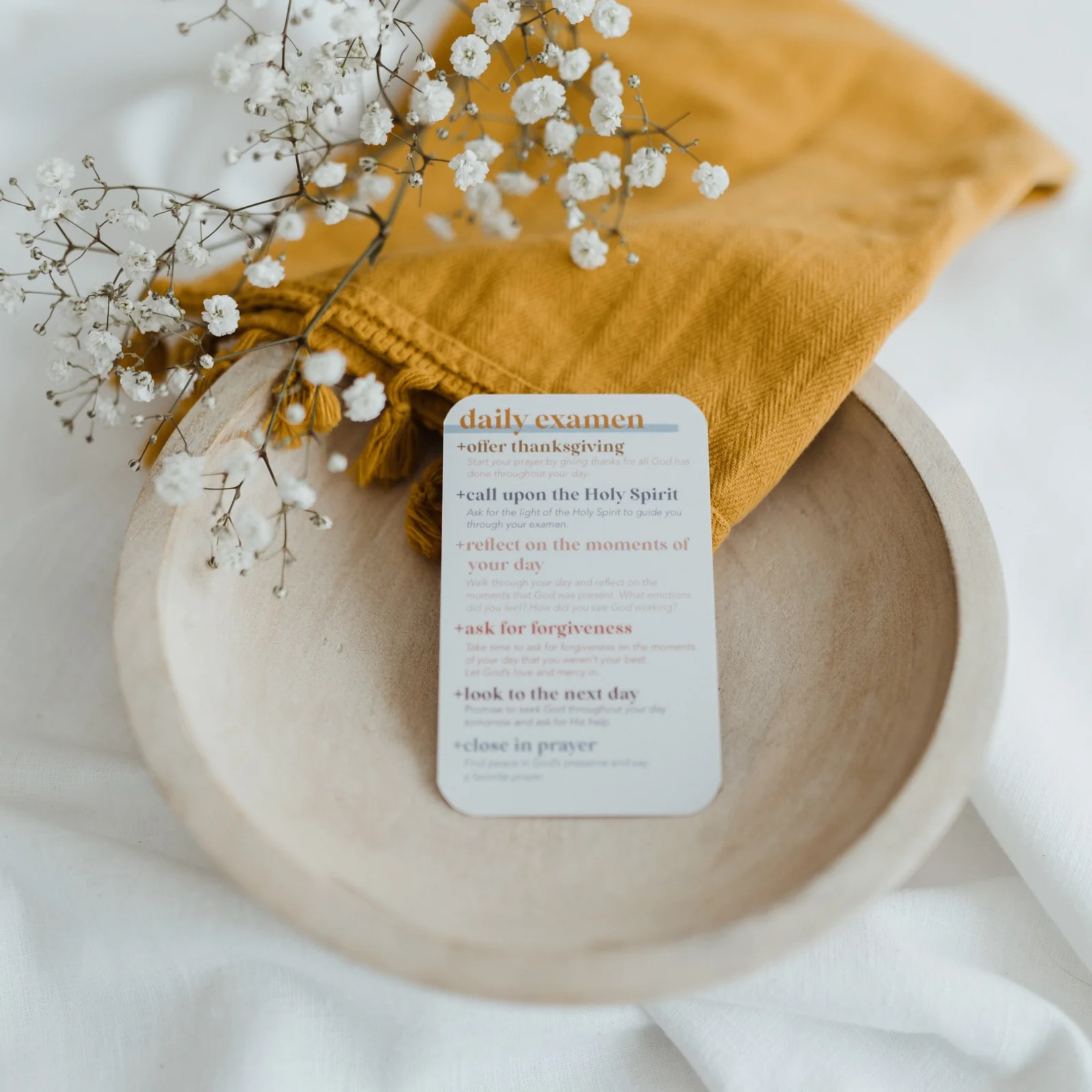 ‘Daily Examen’ Prayer Card