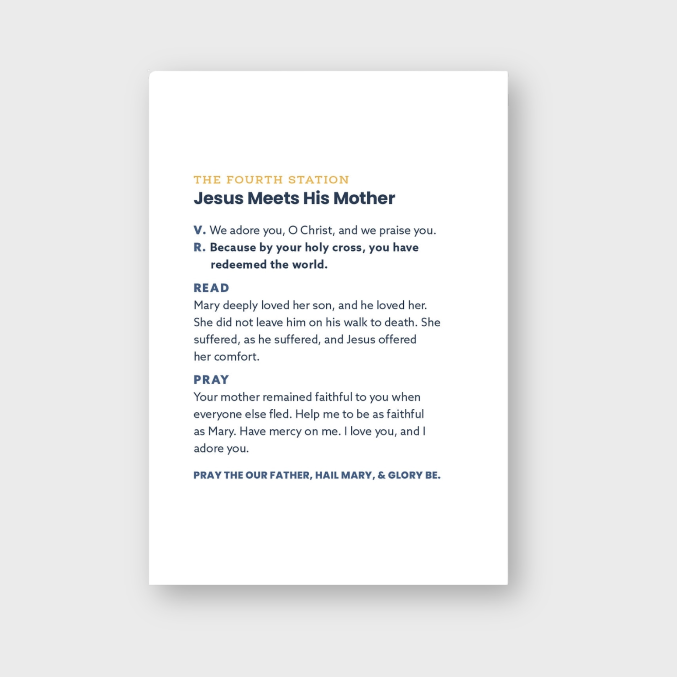 Stations of the Cross Booklet (Set of 10)