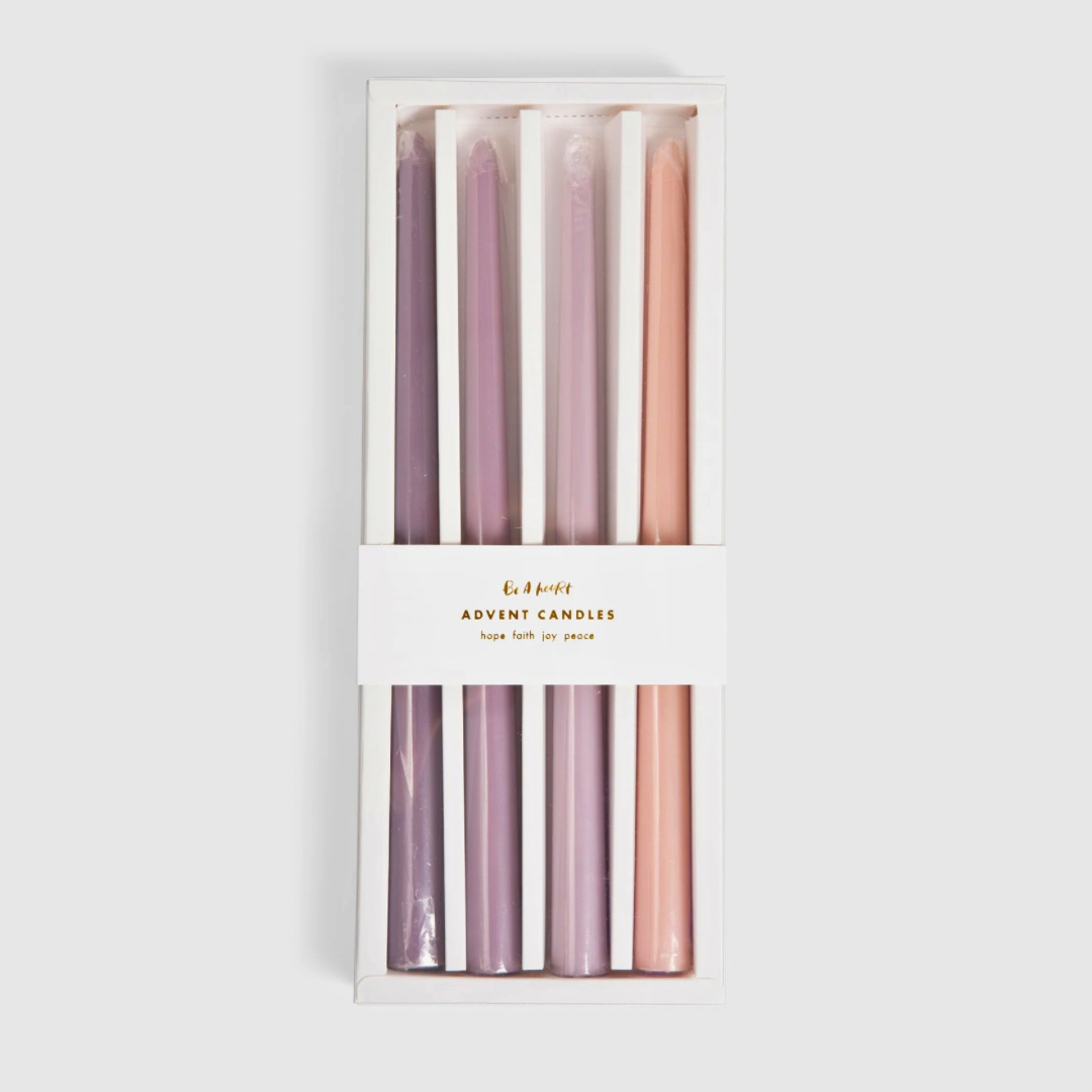 Muted Advent Candle Set