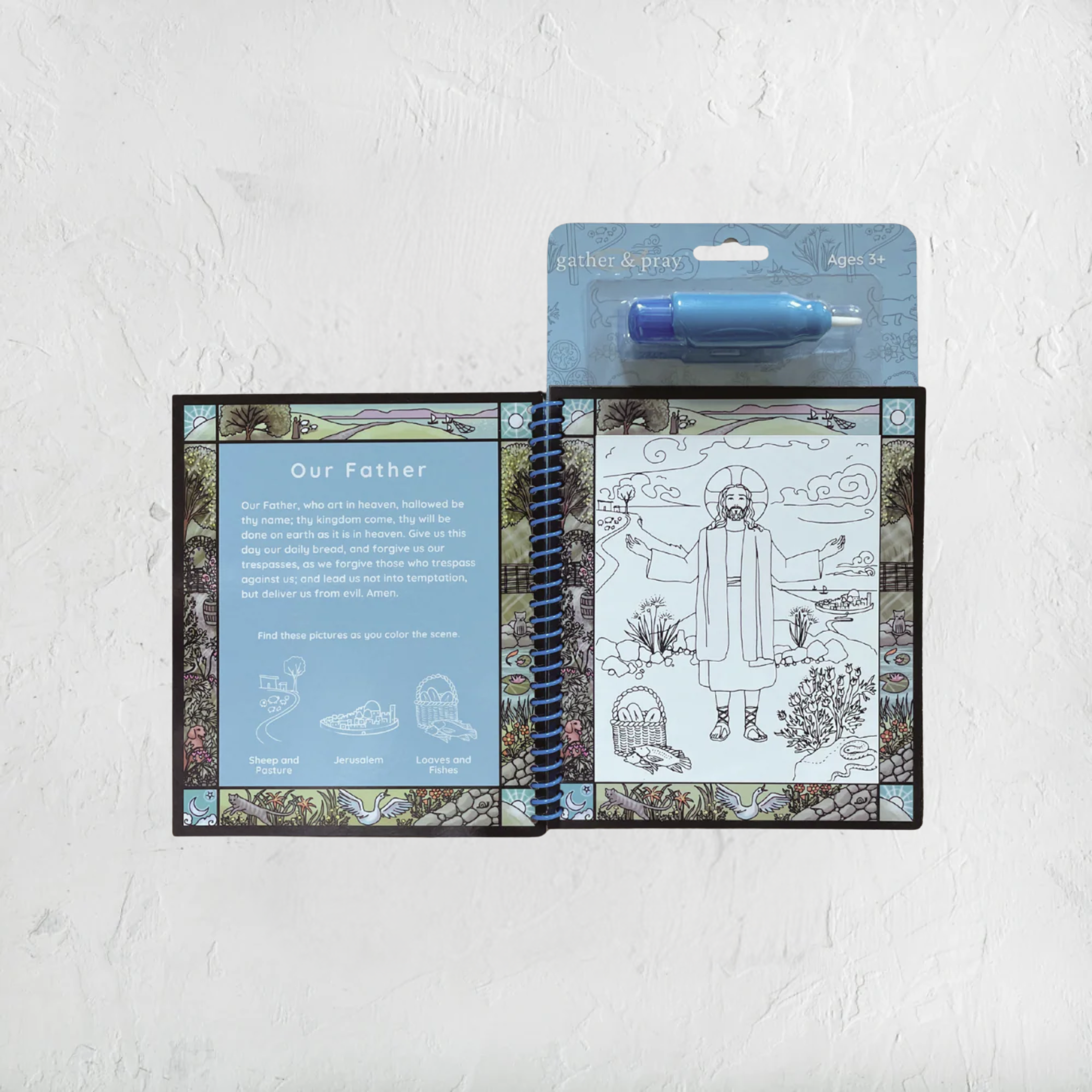 My First Prayers Water Reveal Book