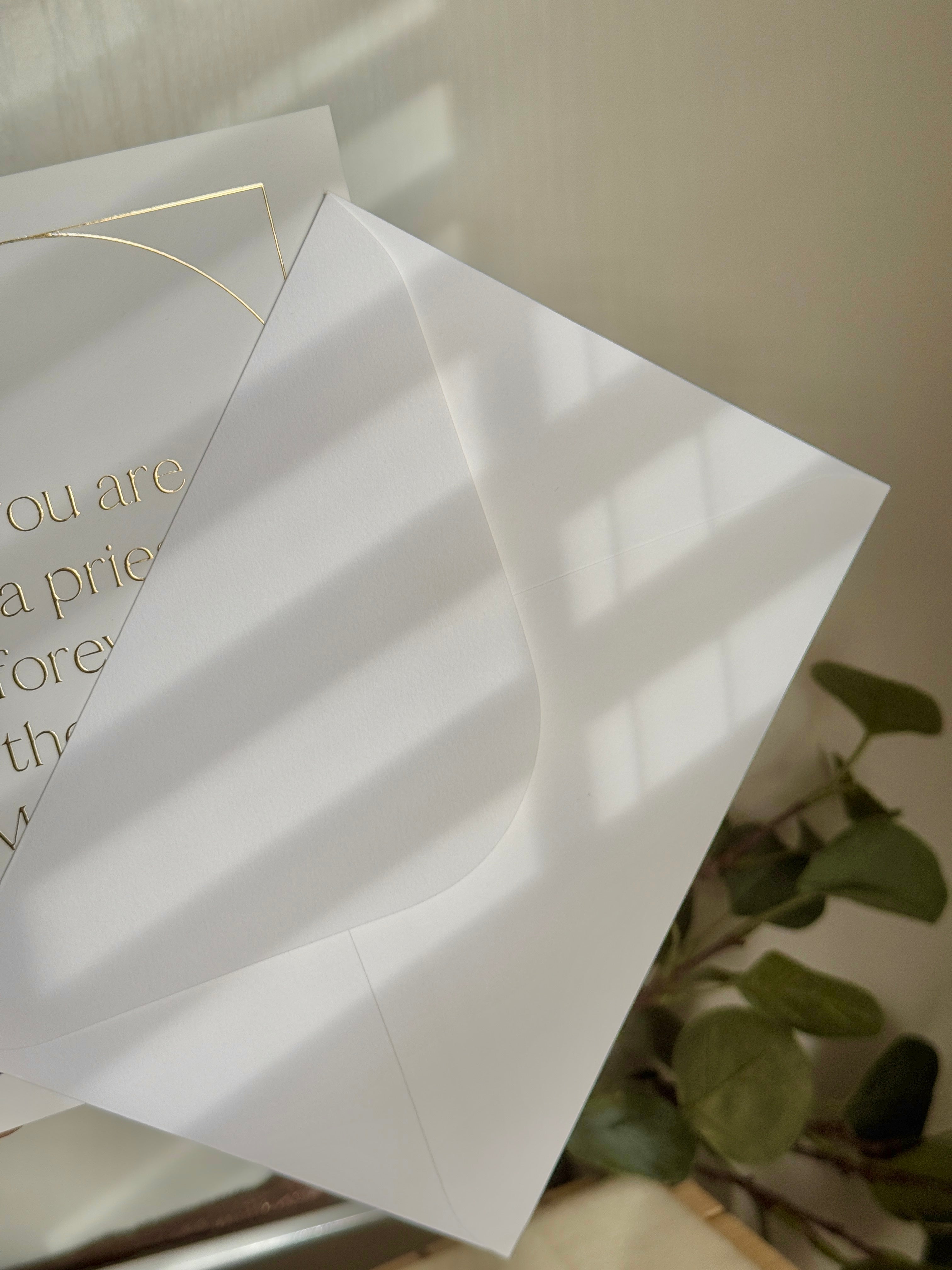 ‘A Priest Forever’ 2-in-1 Gold-Foil Print and Greeting Card