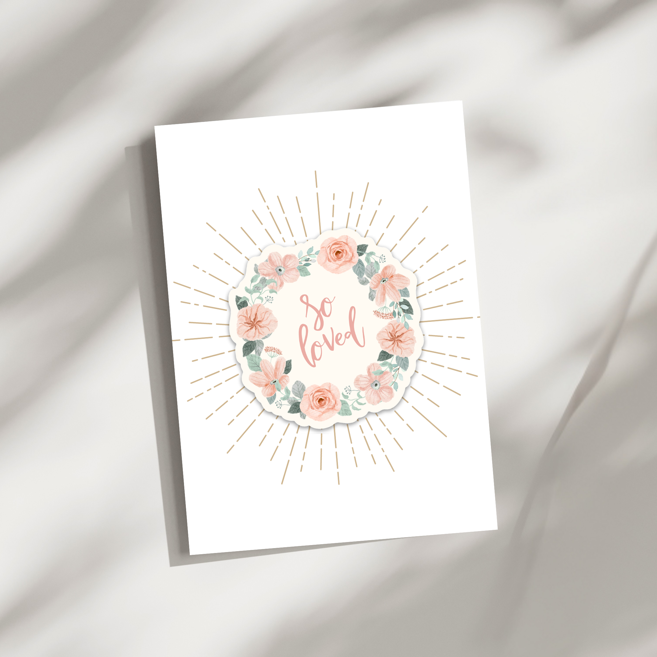 ‘So Loved’ Vinyl Sticker