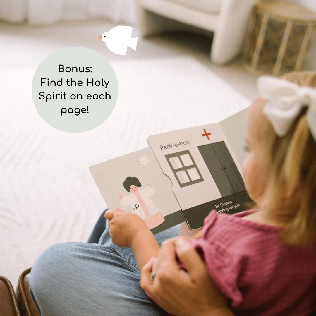 'Peek-A-Boo Saints 2' Catholic Board Book