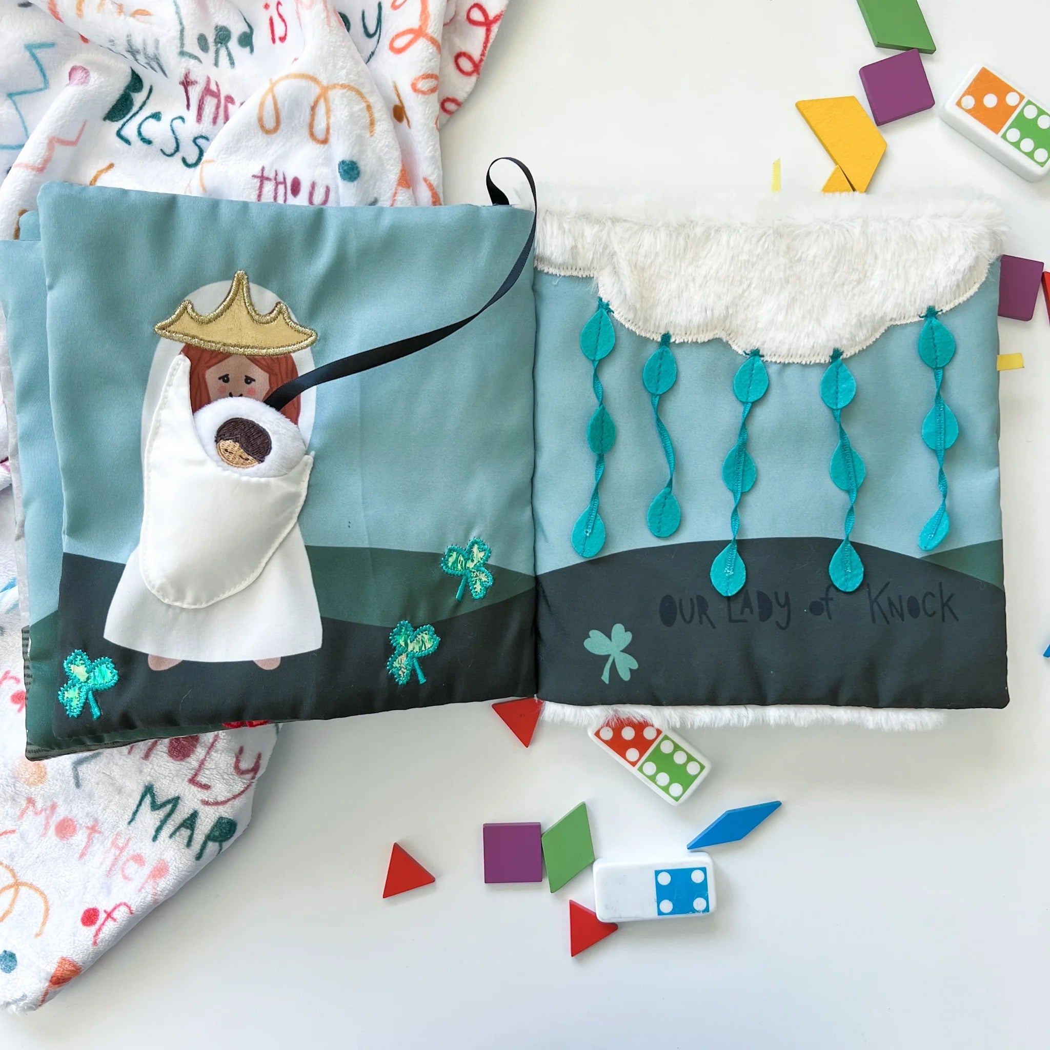 ‘Wrapped in Mary’s Mantle’ Quiet Book