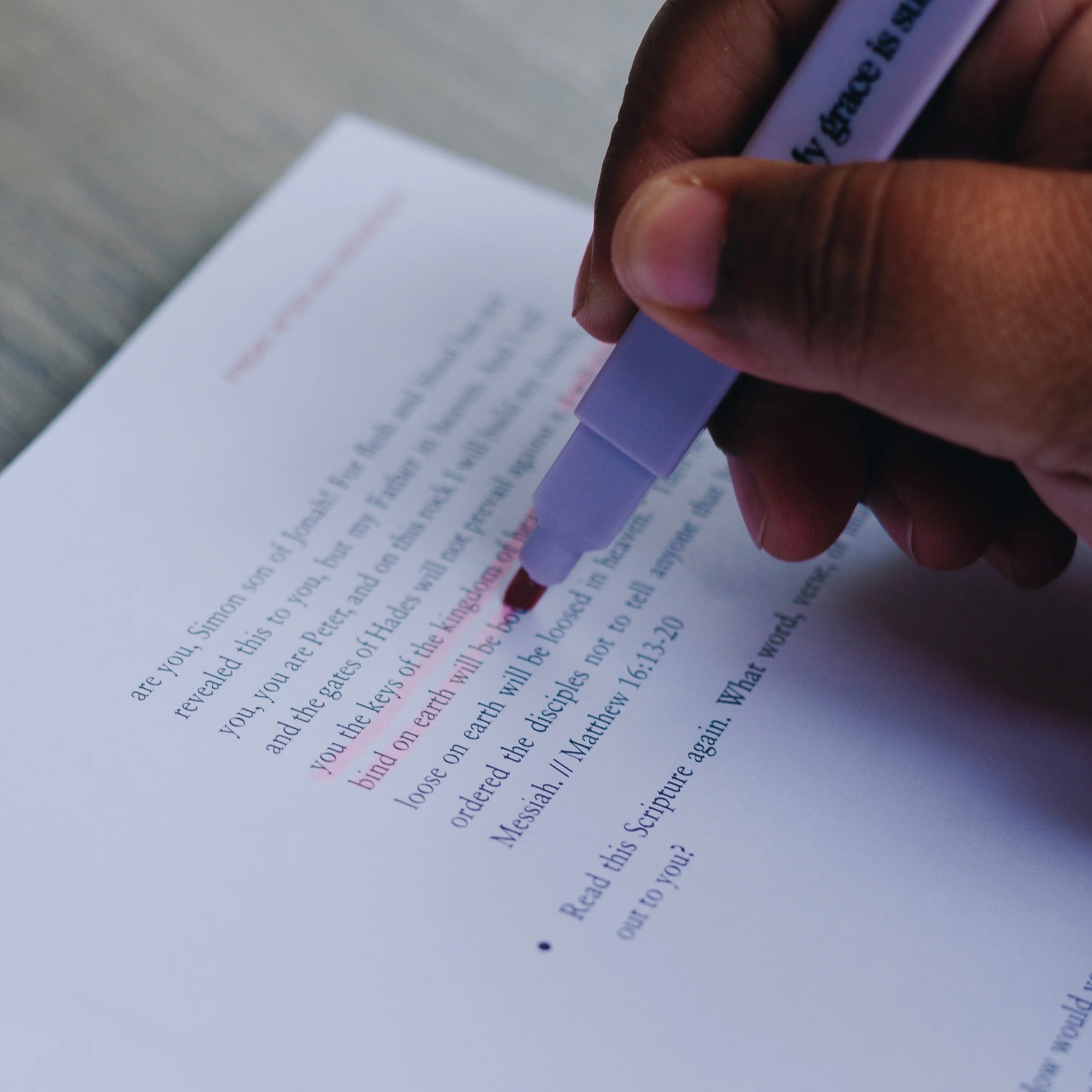 Who Do You Say That I Am? // Lent 2026 Devotional by Blessed is She