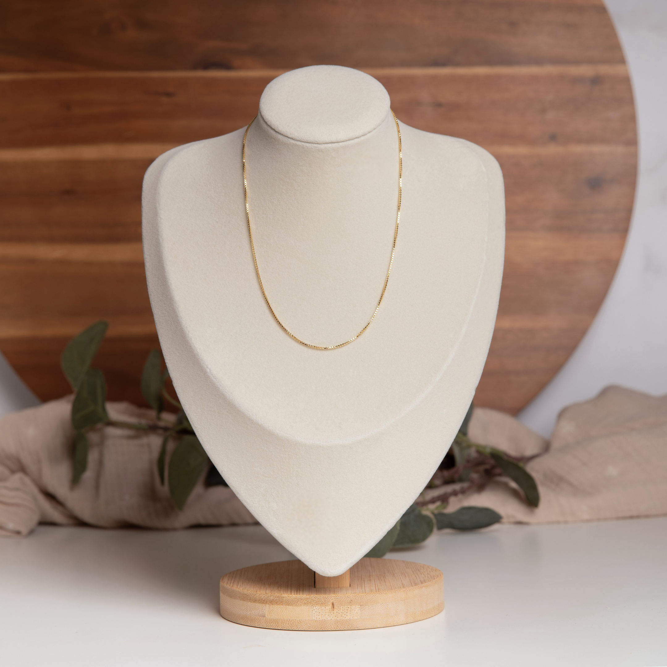 18k Gold-Filled Children's Box Chain (Chain Only)