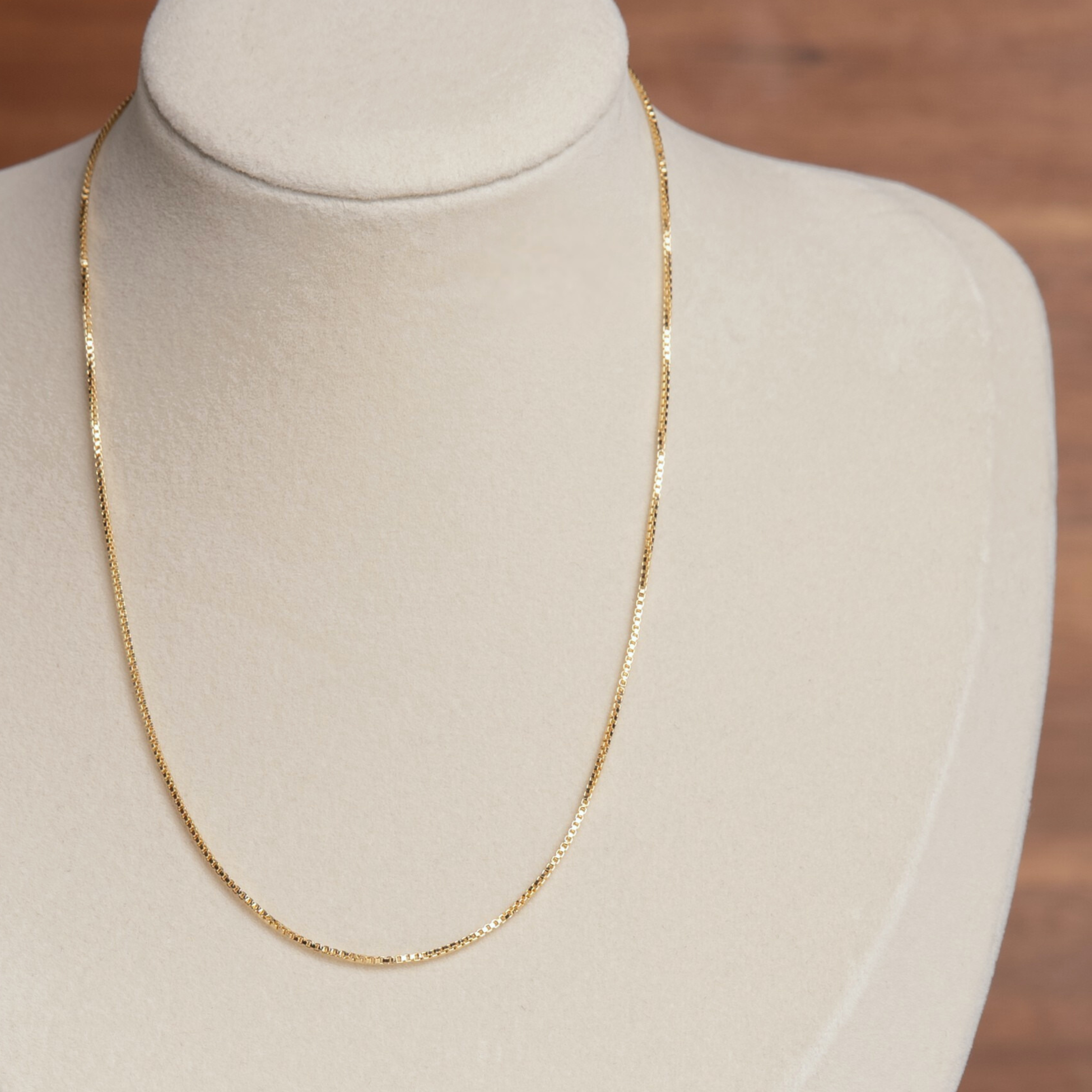 18k Gold-Filled Children's Box Chain (Chain Only)