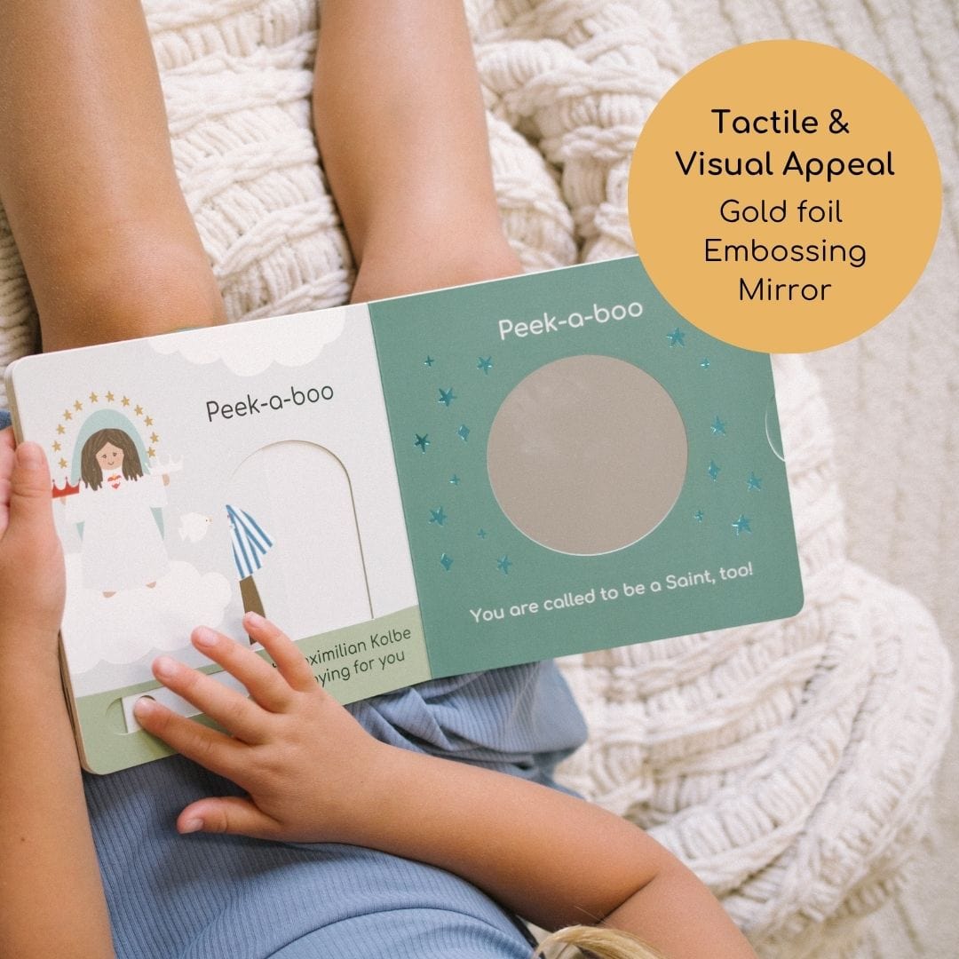'Peek-A-Boo Saints 2' Catholic Board Book