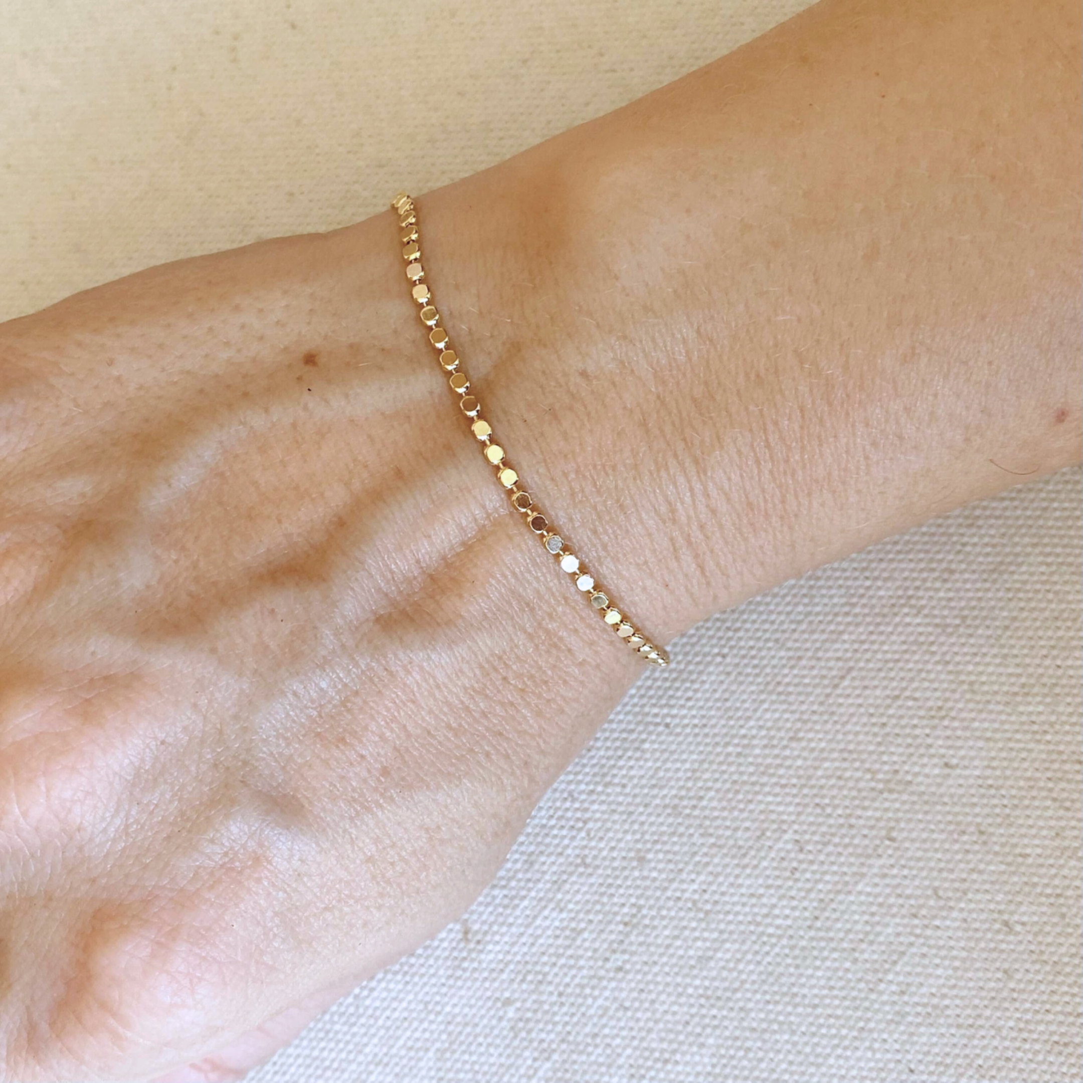 Milk + Honey Bracelet // 18k Gold-Filled