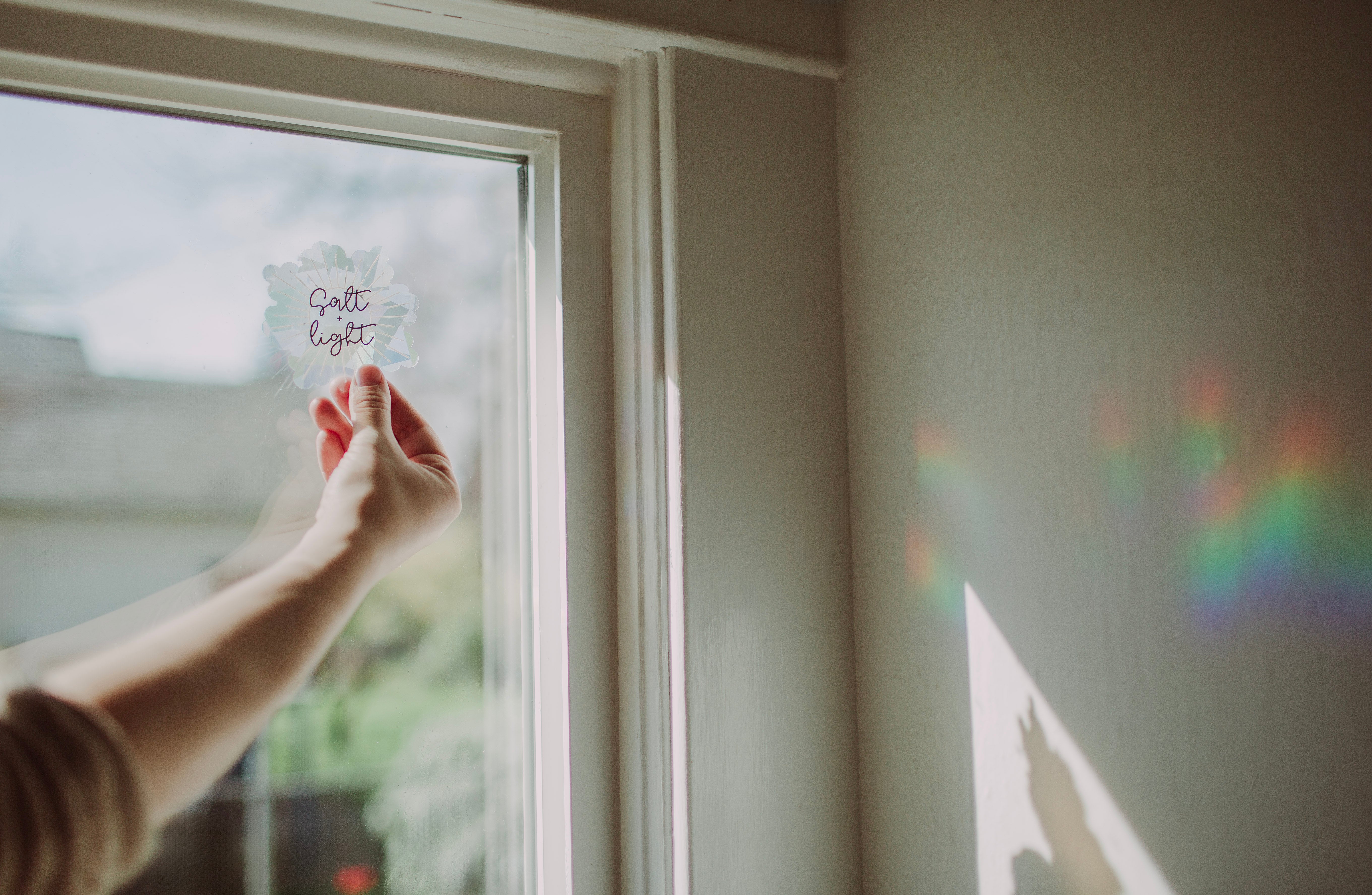 ‘In Every Season' Suncatcher Sticker
