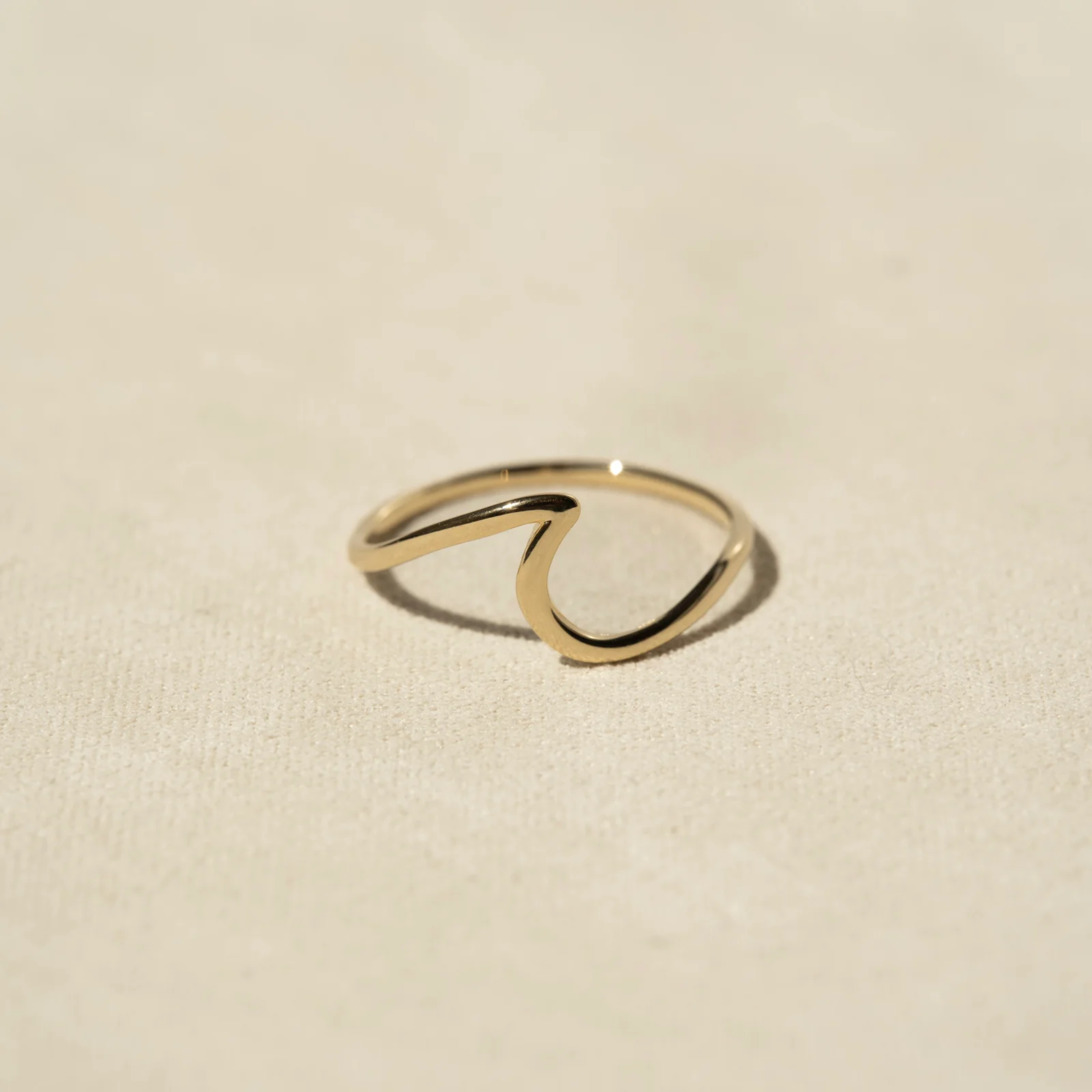 Wave Ring // 18k Gold-Filled