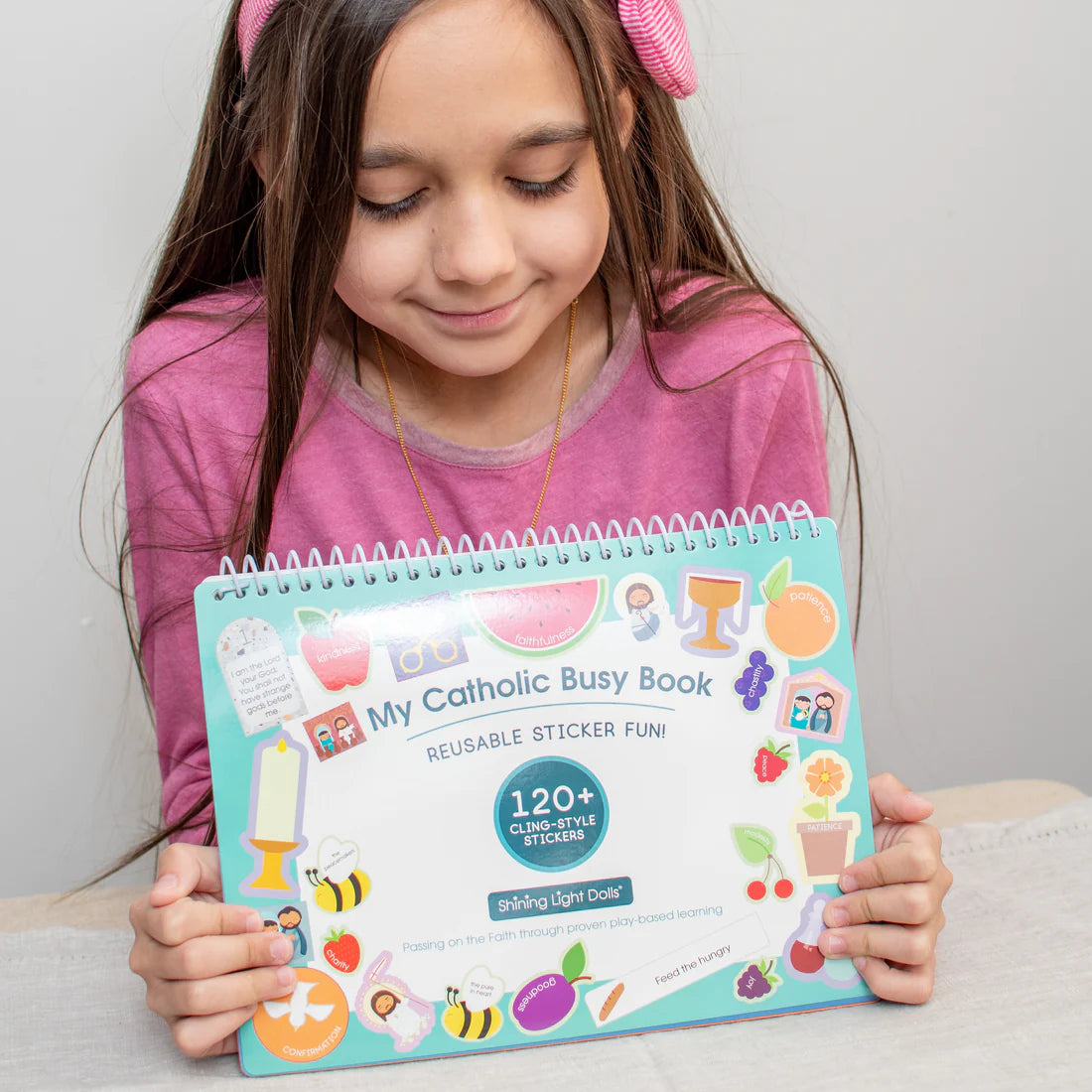My Catholic Reusable Sticker Busy Book
