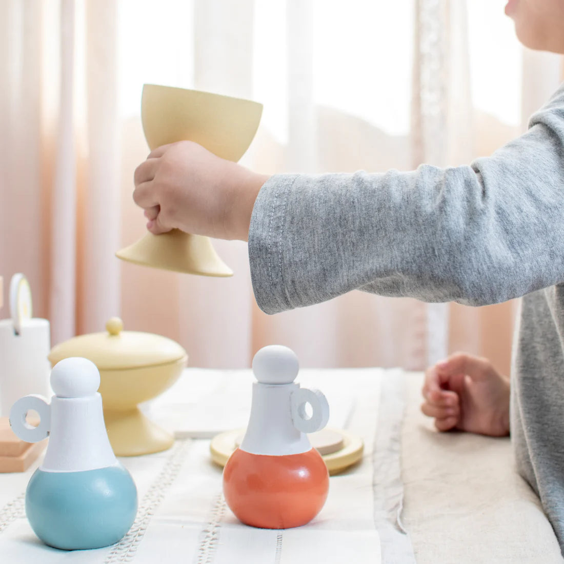 Deluxe Wooden Mass Kit Playset