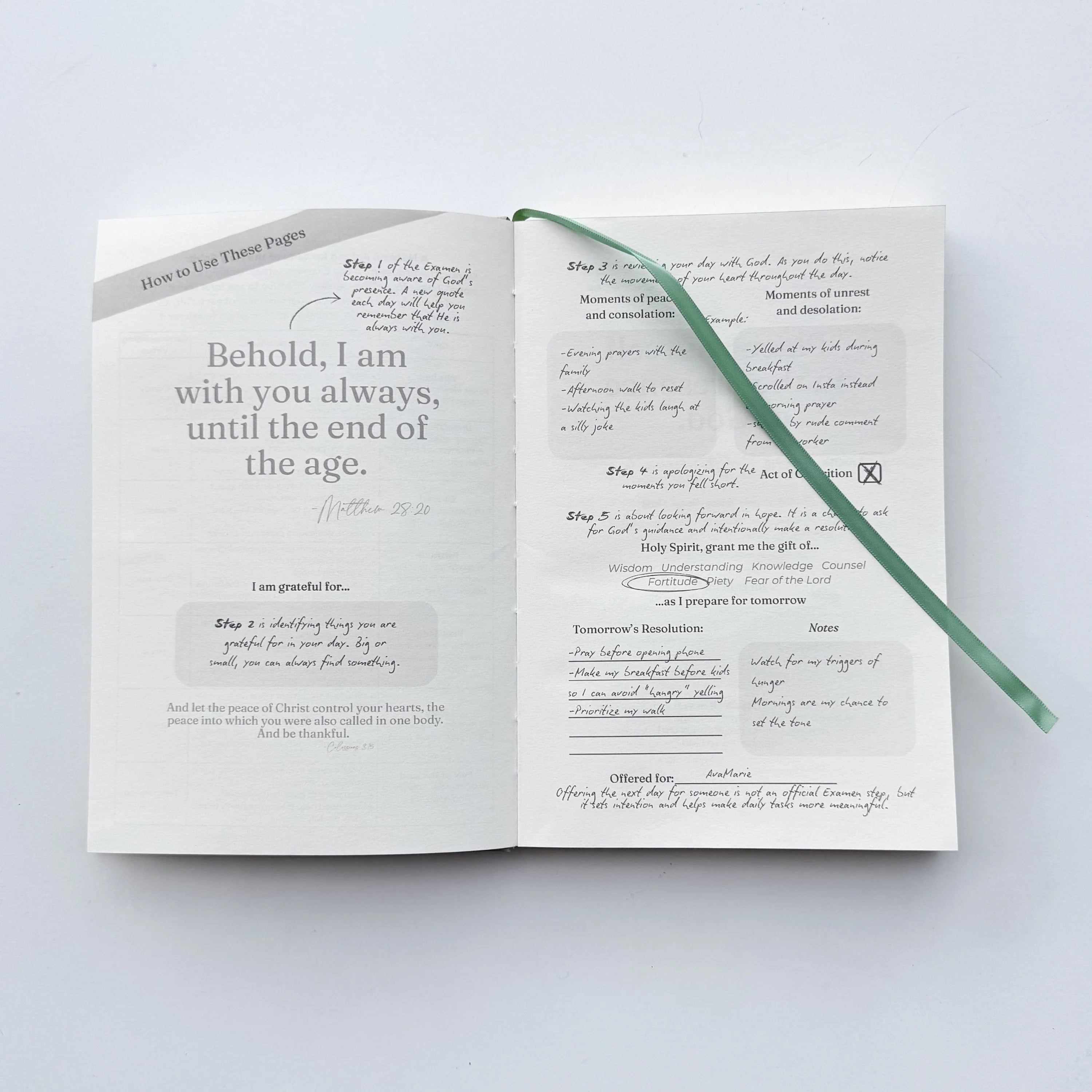 Women's Daily Examen Prayer Journal