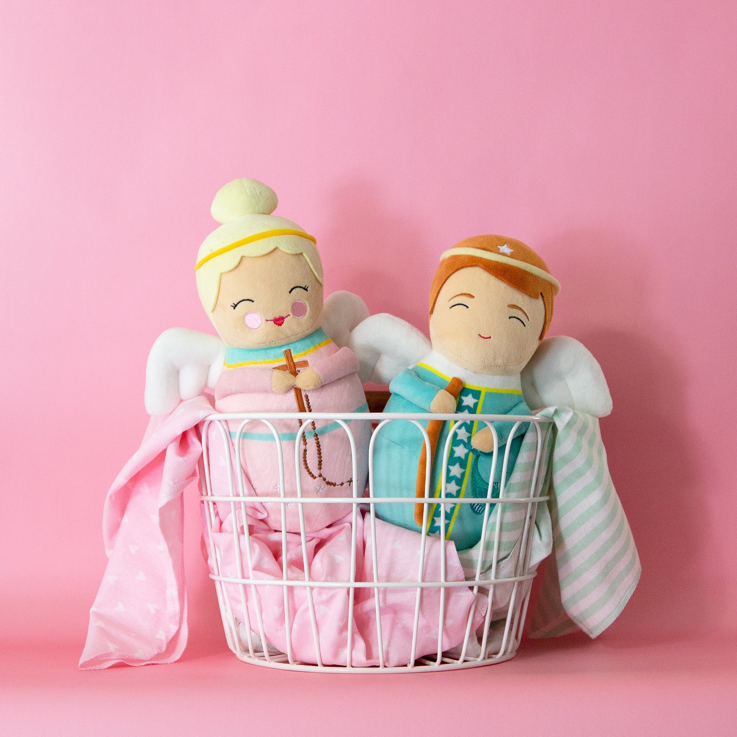 Pink Guardian Angel Plush