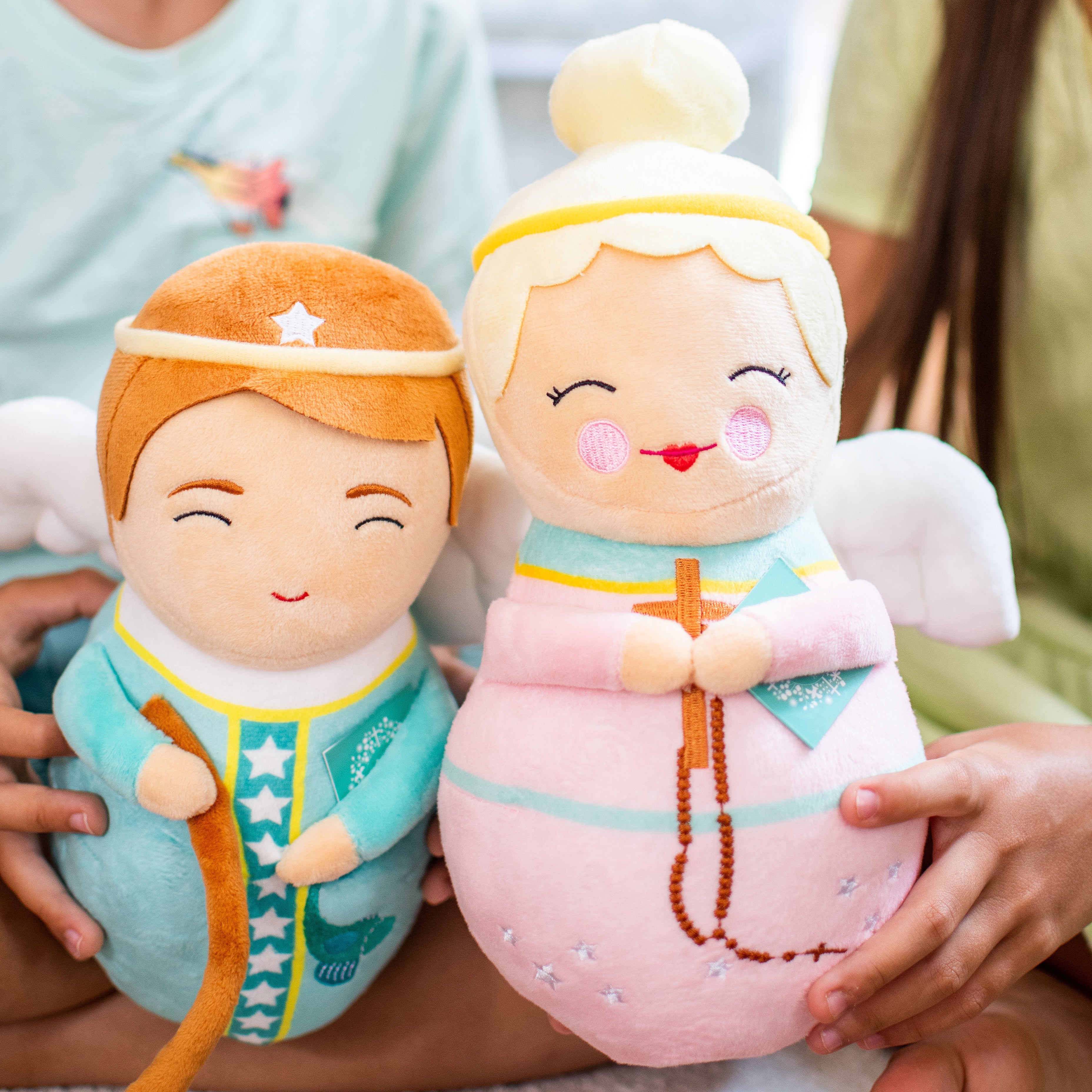 Pink Guardian Angel Plush