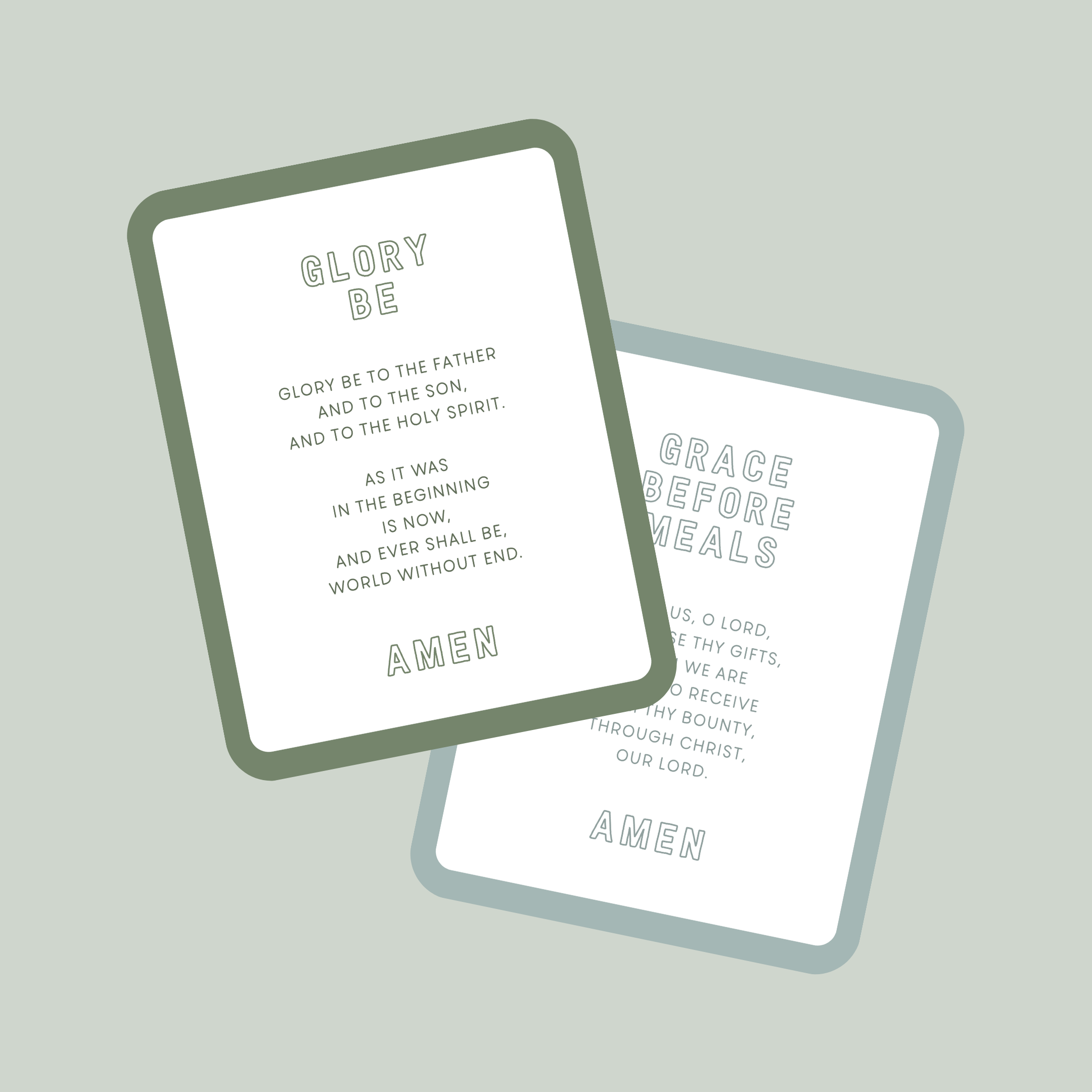 Catholic Prayer Card Collection For Kids