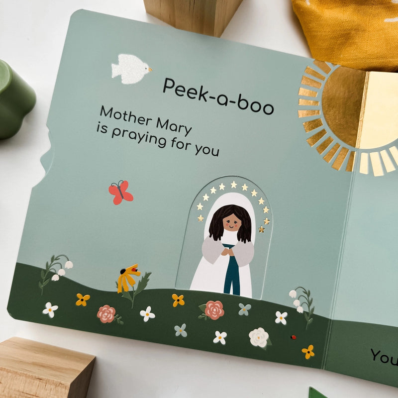 Peek-A-Boo Saints Catholic Board Book