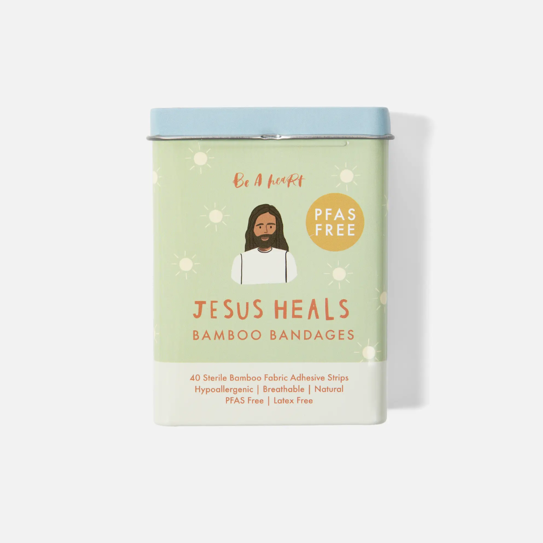 Jesus Heals Bandages – Bamboo Fabric & PFAS Free