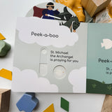 *RESTOCKING SOON* Peek-A-Boo Saints Catholic Board Book