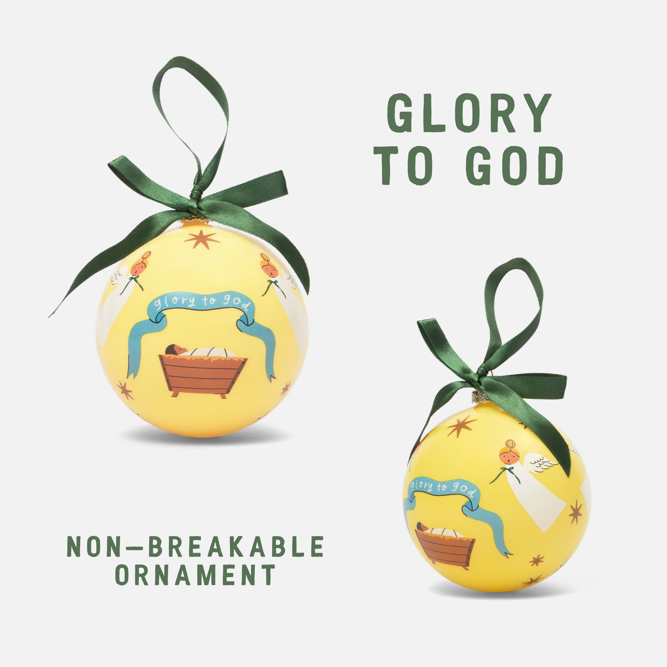 Non-Breakable Christmas Ornament