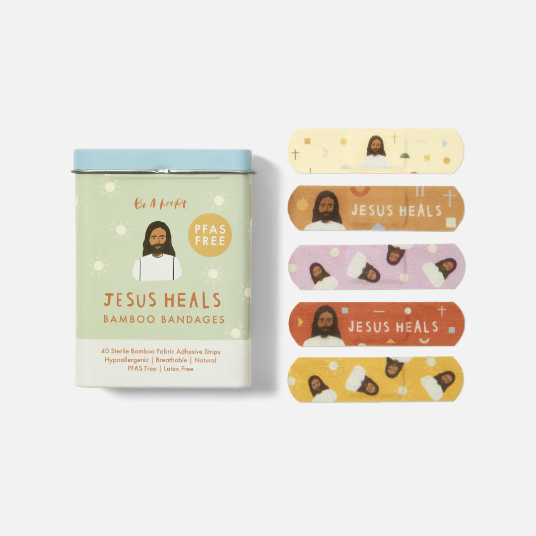 Jesus Heals Bandages – Bamboo Fabric & PFAS Free