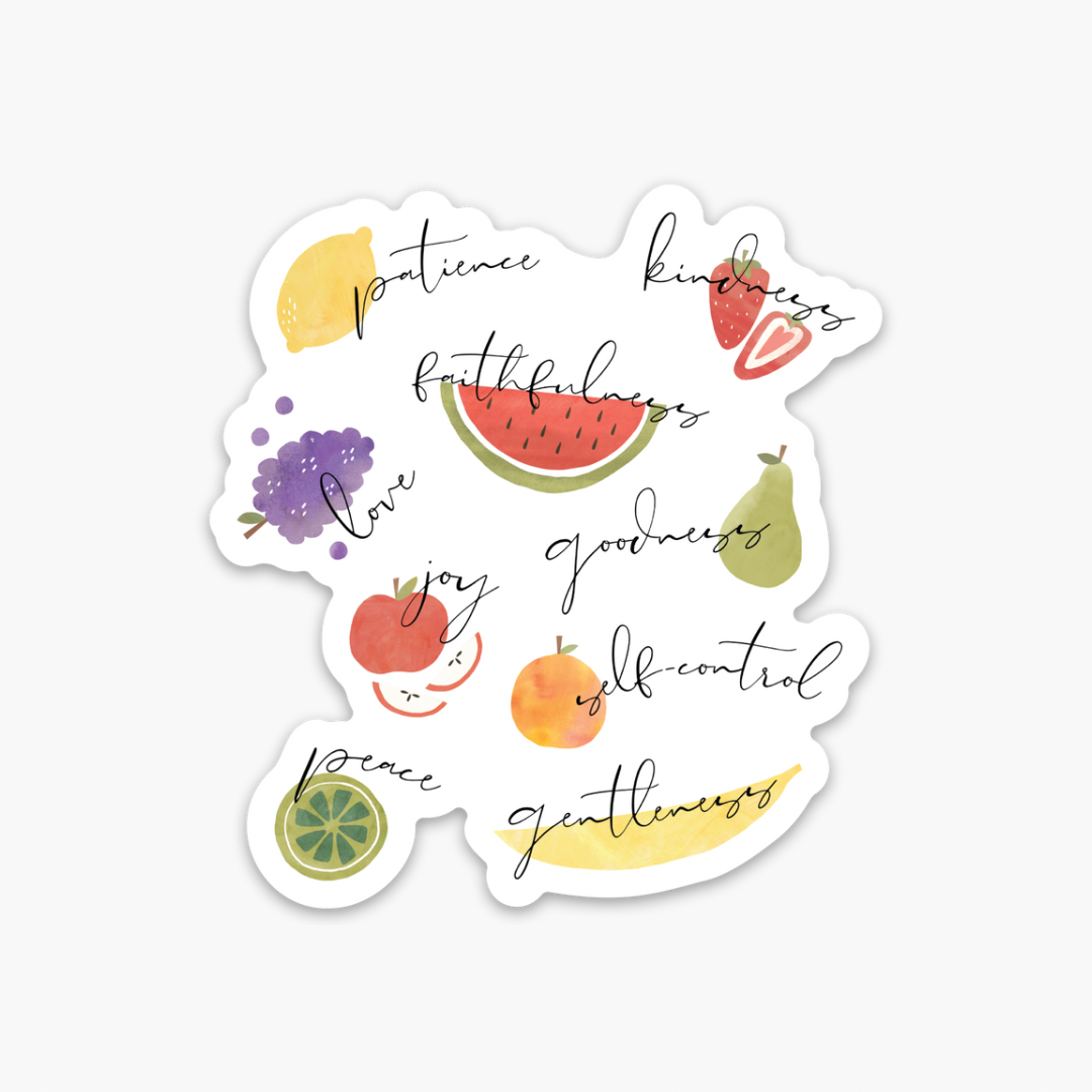 ‘Fruit of the Spirit’ Vinyl Sticker