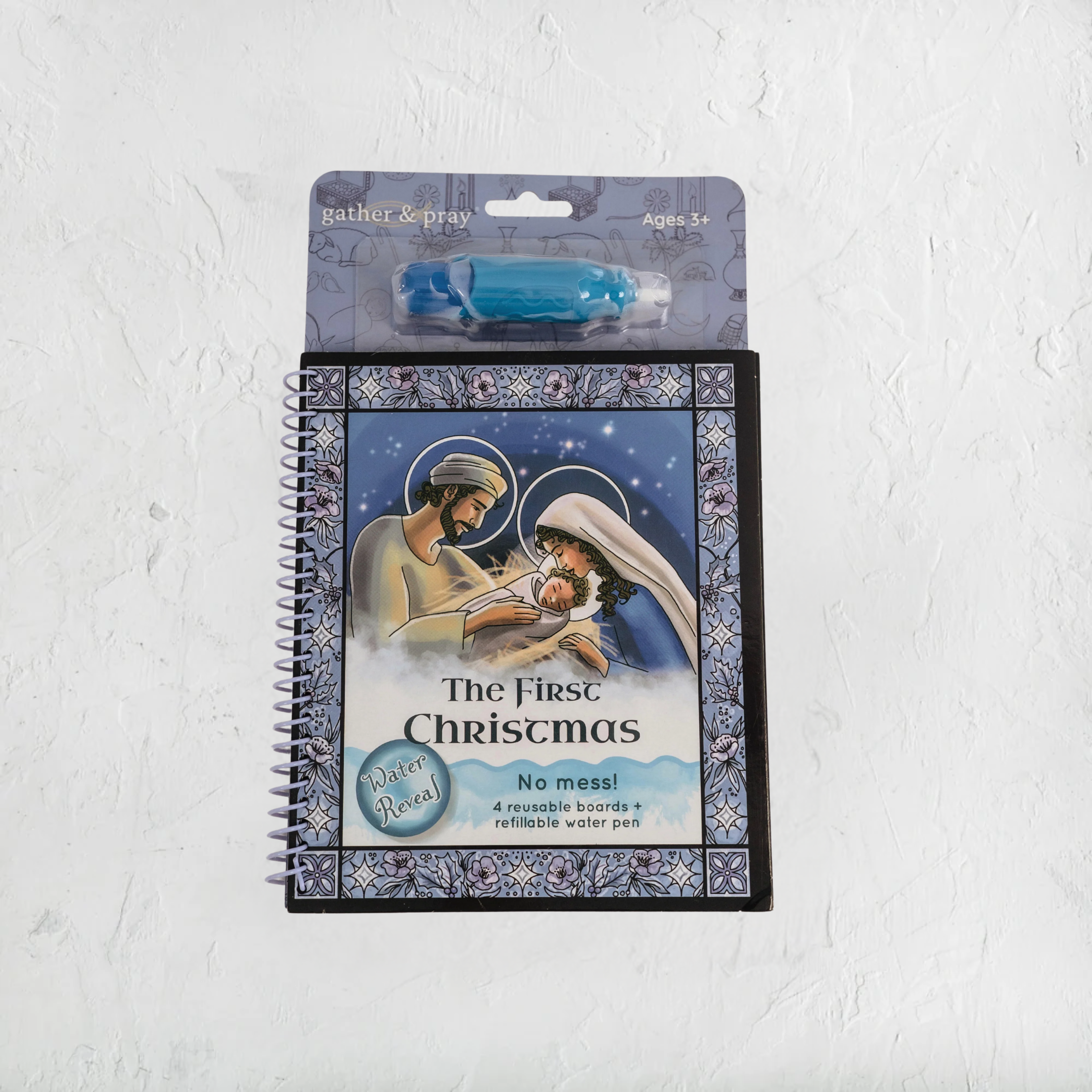 The First Christmas Water Reveal Book