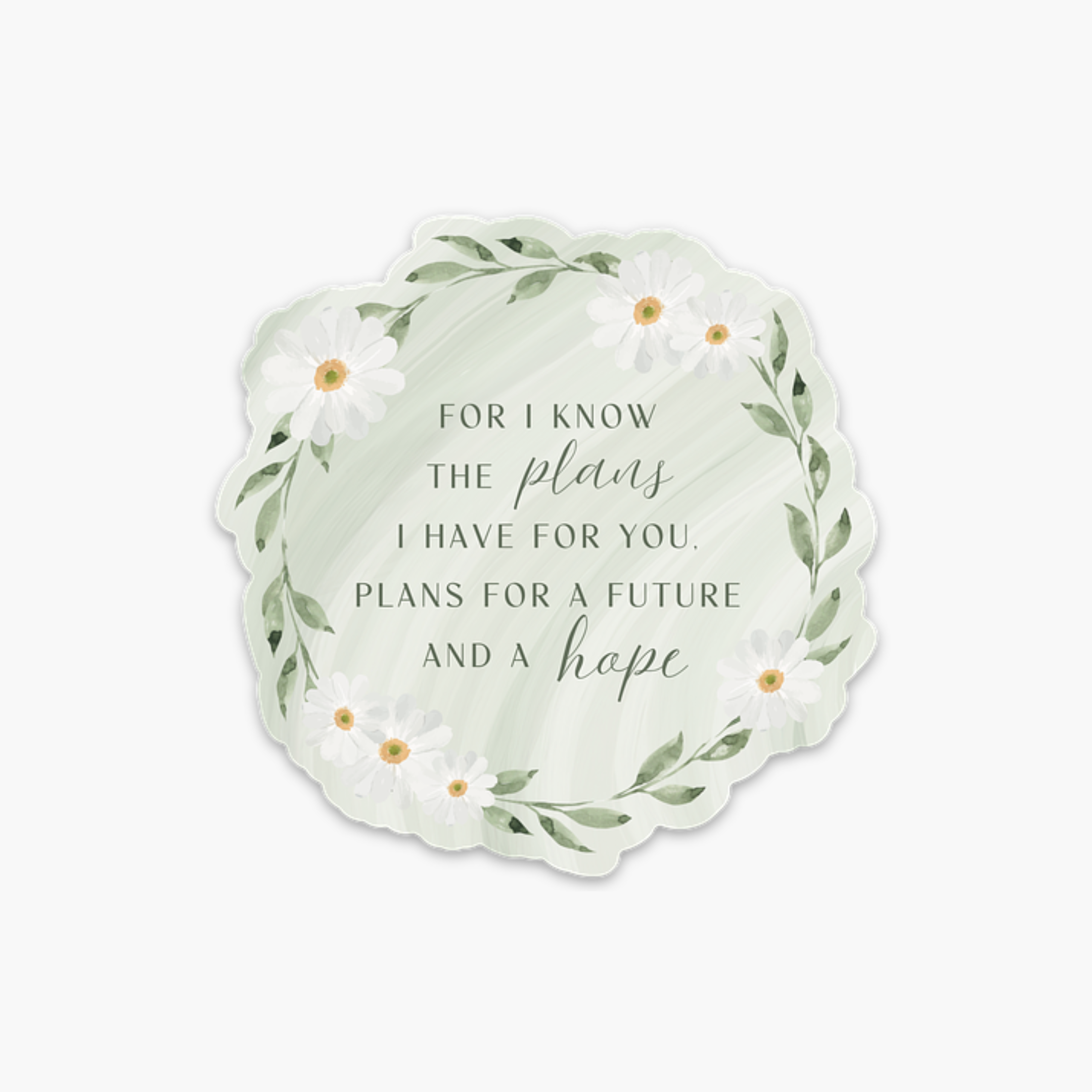 ‘A Future And A Hope’ Vinyl Sticker