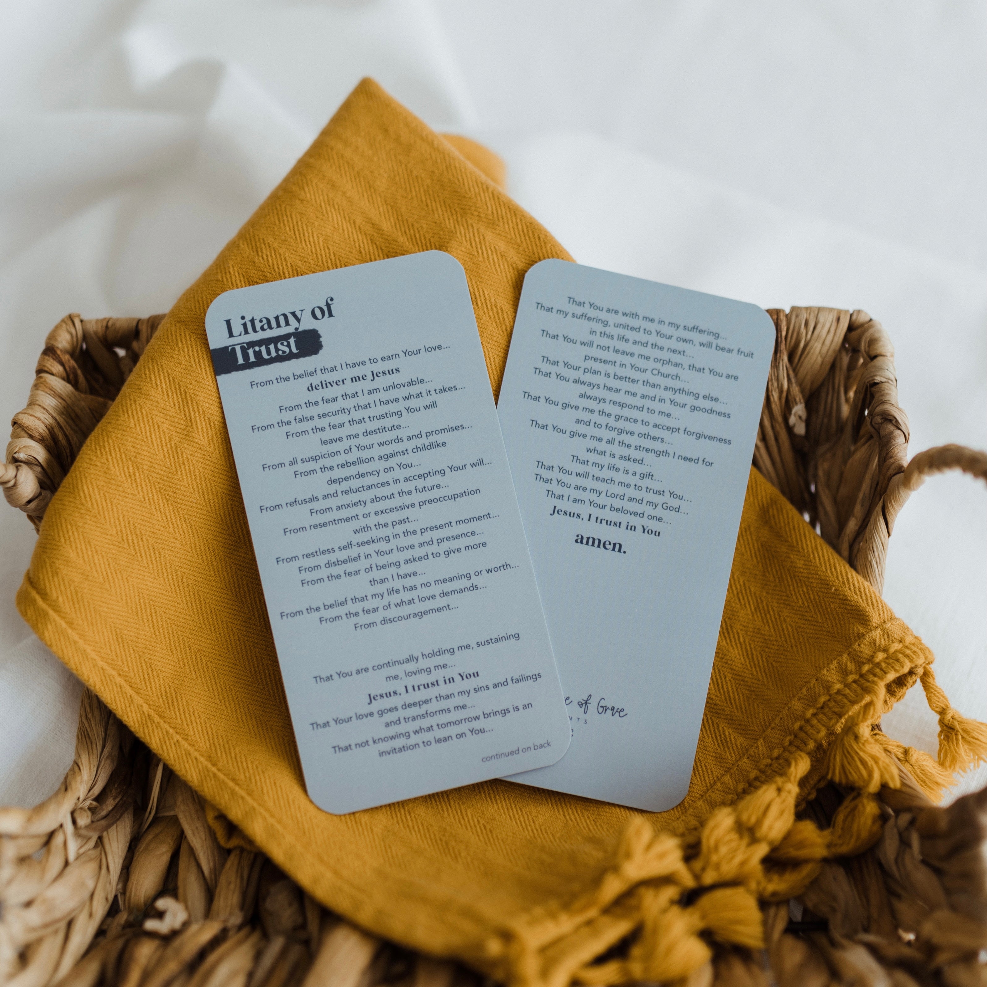 Litany for Humility and Trust Bundle
