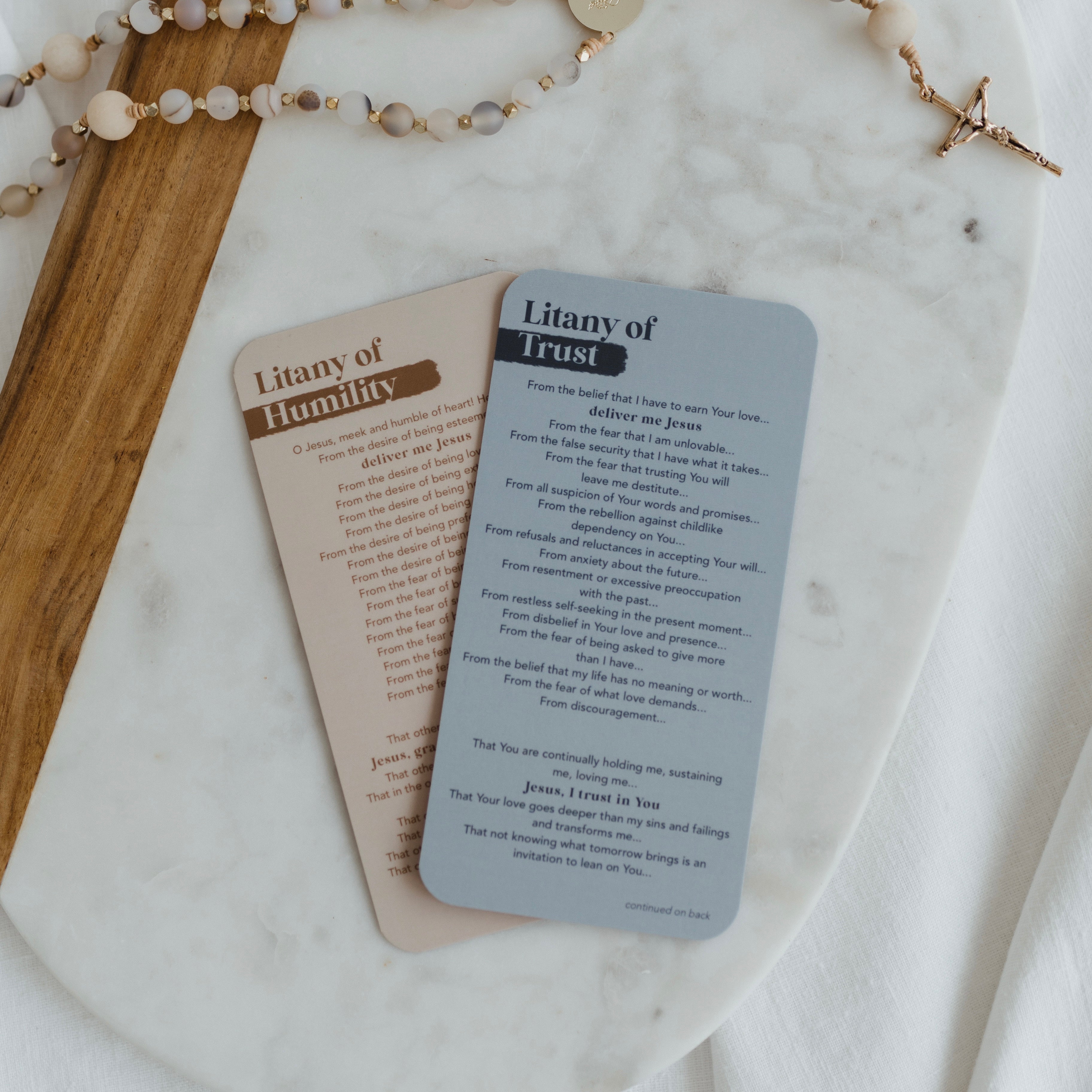 Litany for Humility and Trust Bundle
