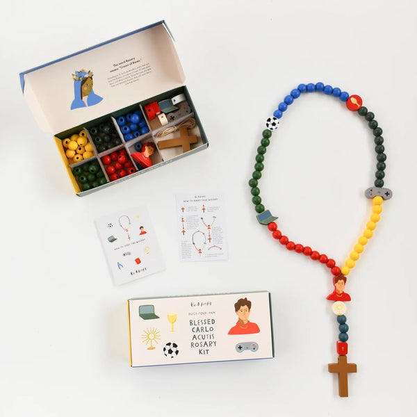 *PRE-ORDER* ‘Blessed Carlo Acutis’ DIY Rosary Kit