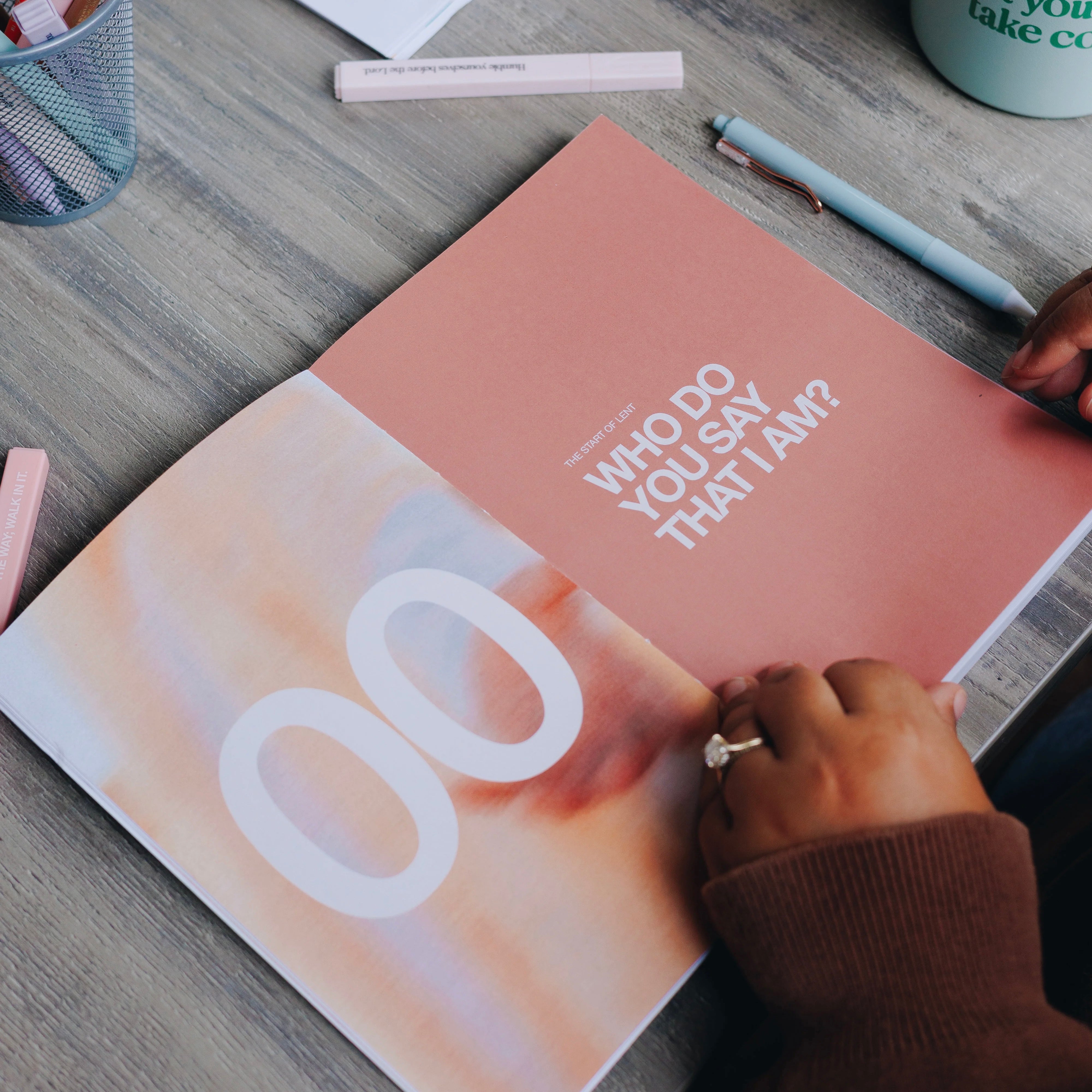 Who Do You Say That I Am? // Lent 2026 Devotional by Blessed is She