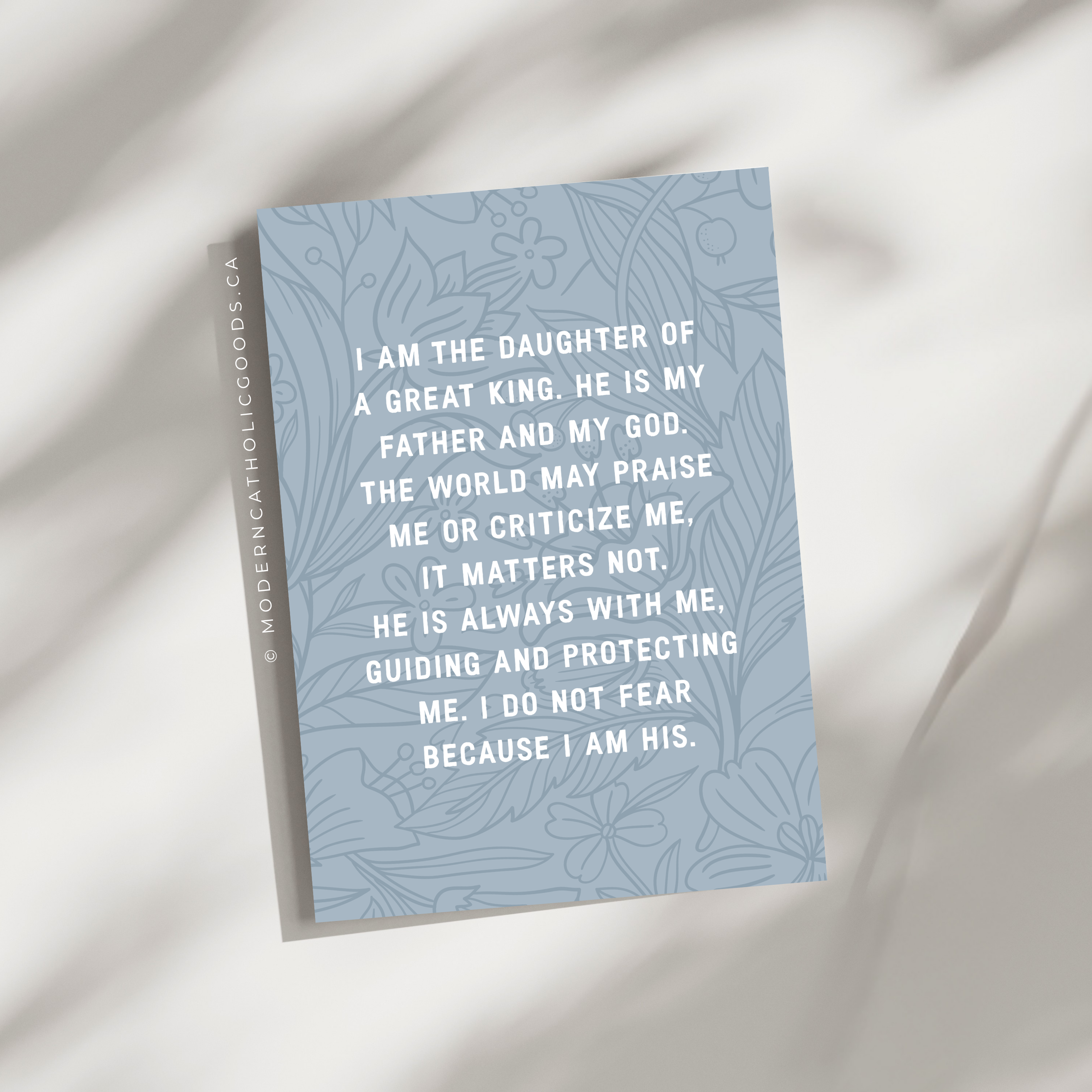 ‘Daughter Of A Great King’ Folded Greeting Card