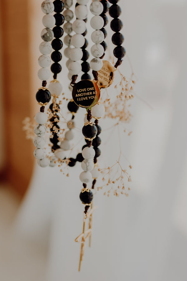 ‘Bride and Groom’ Rosary Set