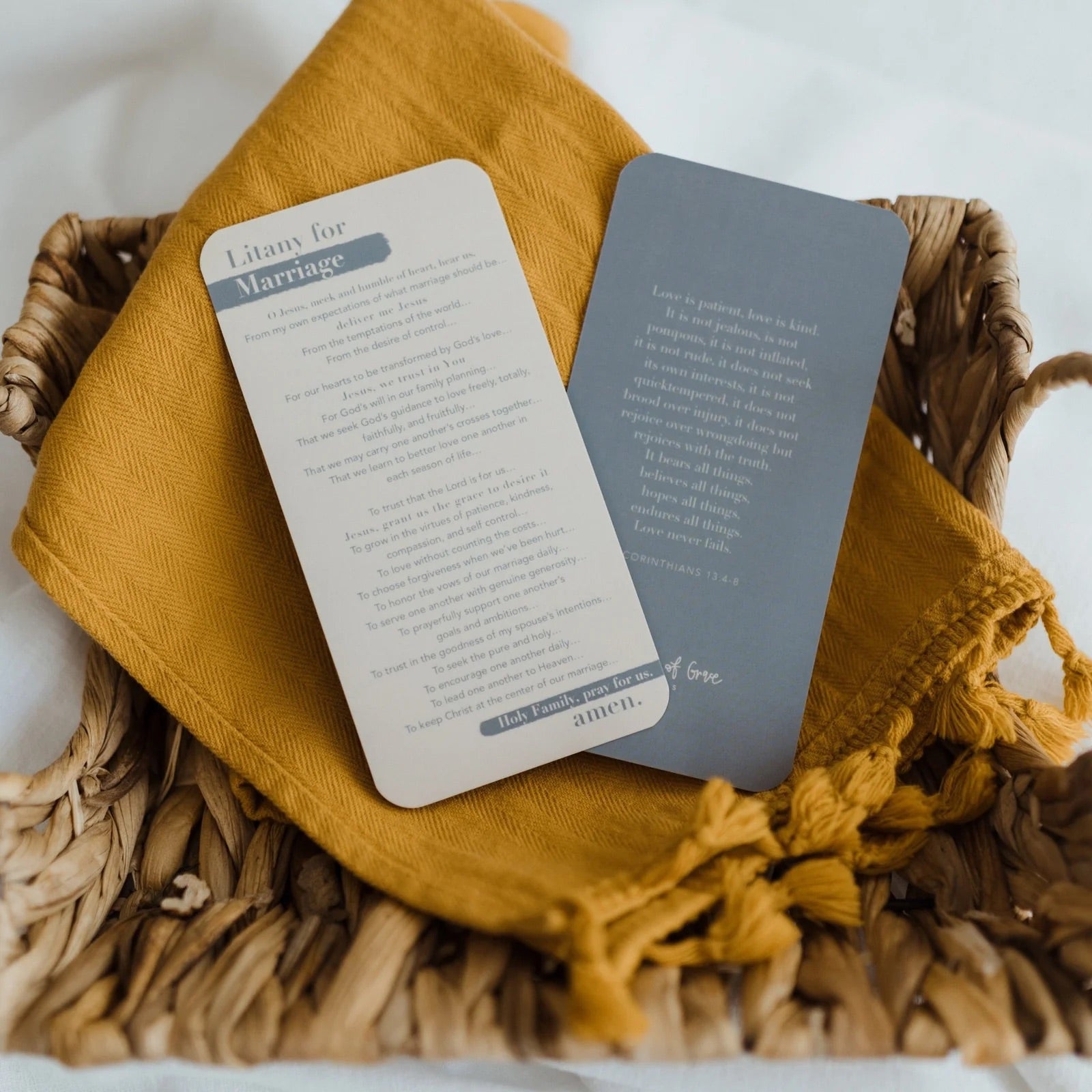 ‘Litany For Marriage’ Prayer Card