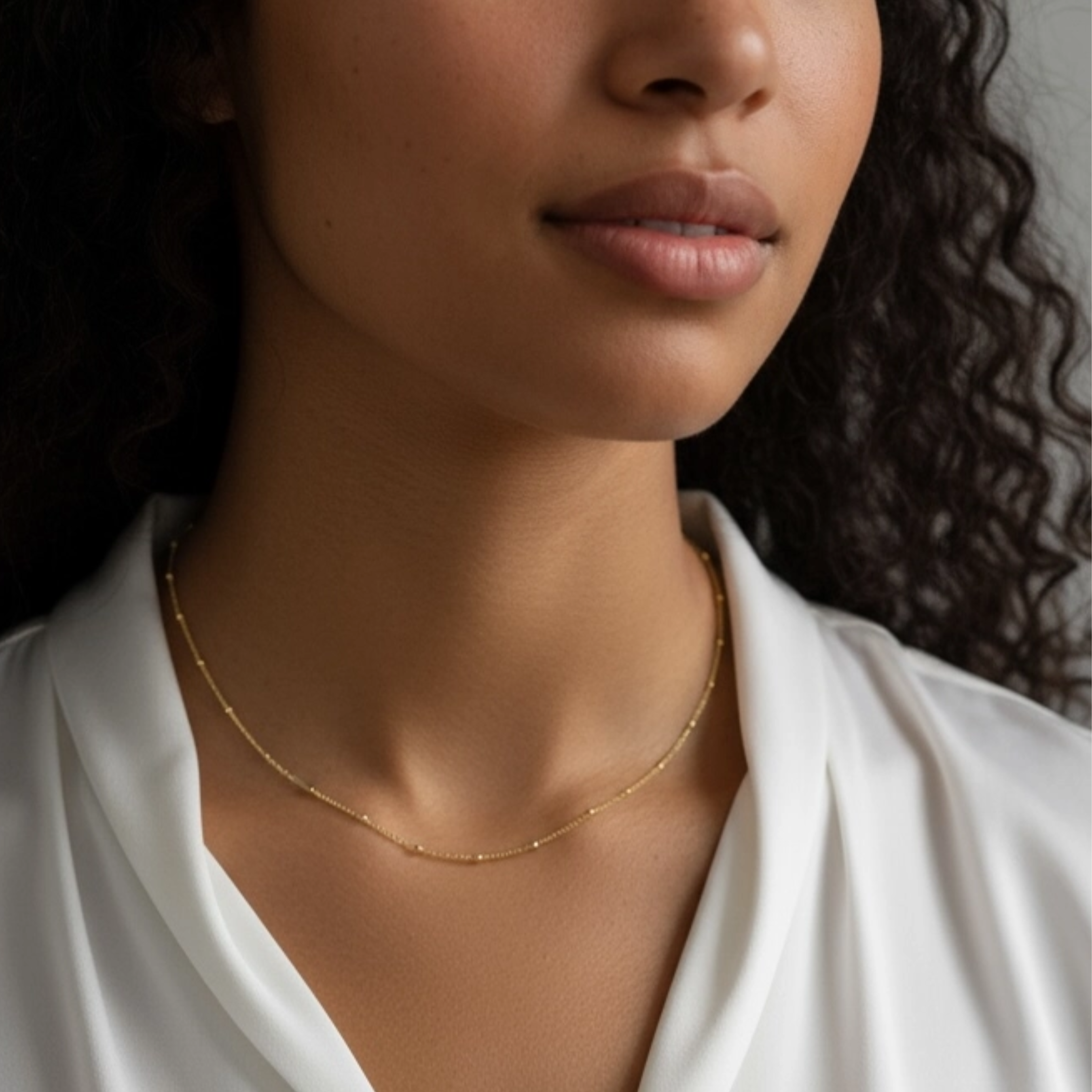 18k Gold-Filled Satellite Chain (Chain Only)