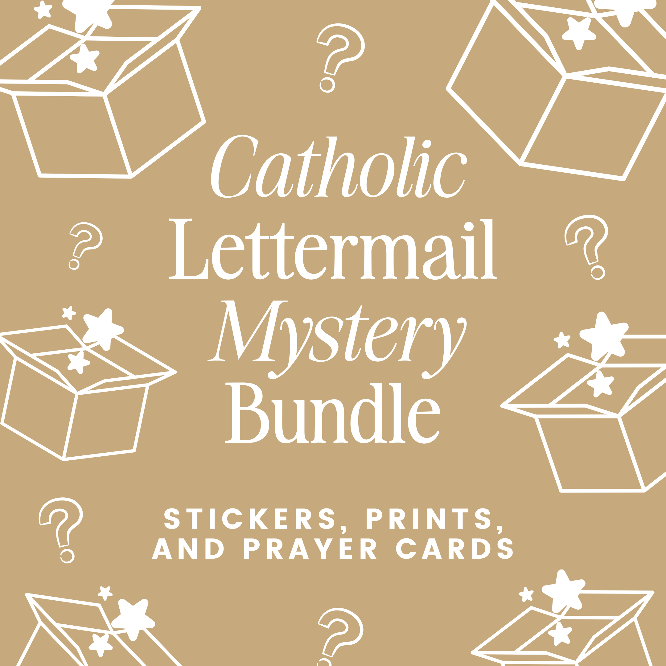Catholic Lettermail Mystery Bundle