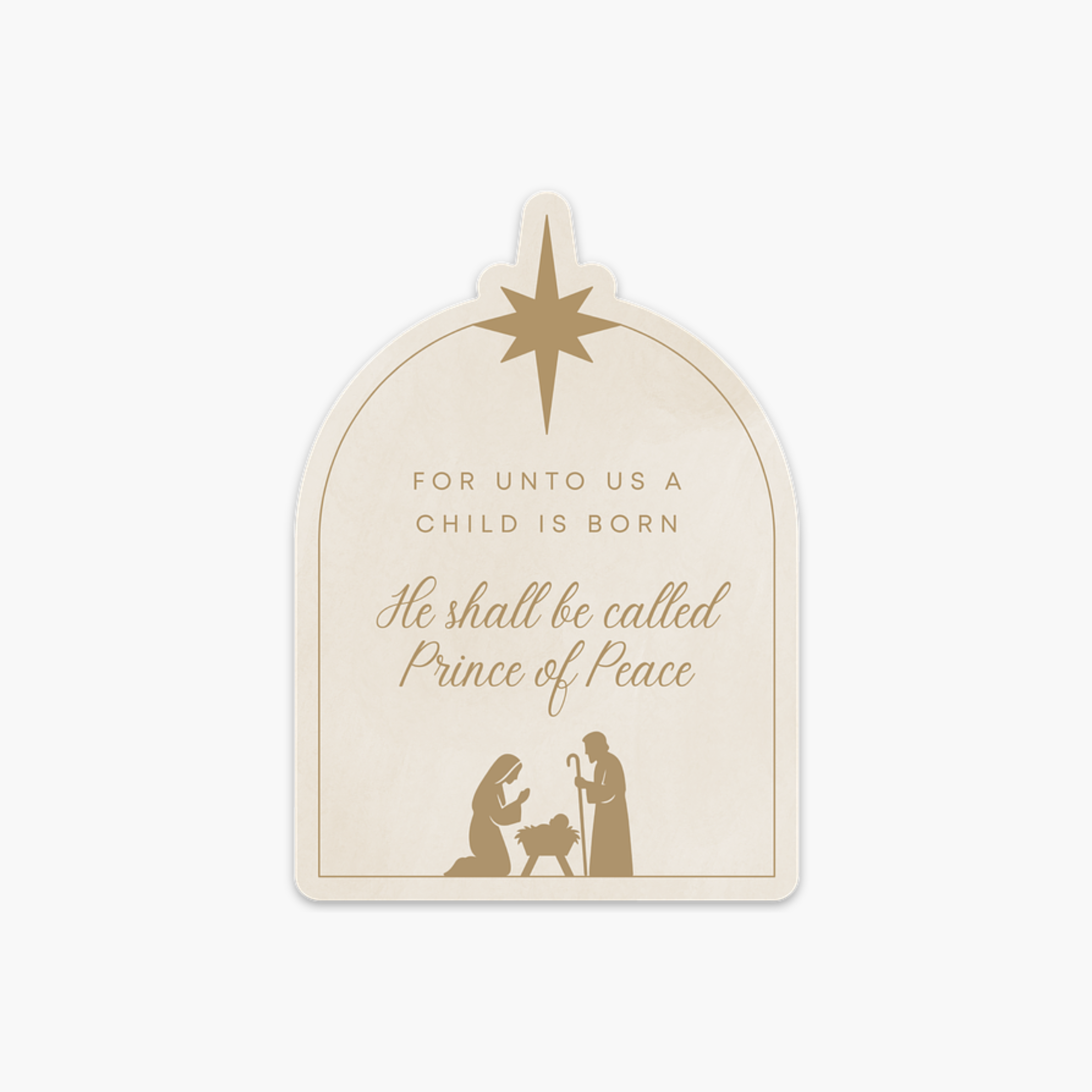 ‘For Unto Us A Child Is Born’ Magnet