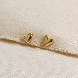 ‘New Heart’ Earrings // 18k Gold-Filled