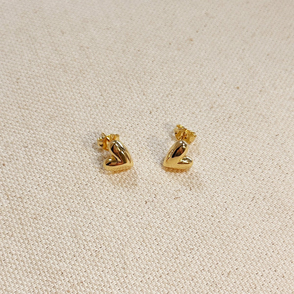 ‘New Heart’ Earrings // 18k Gold-Filled