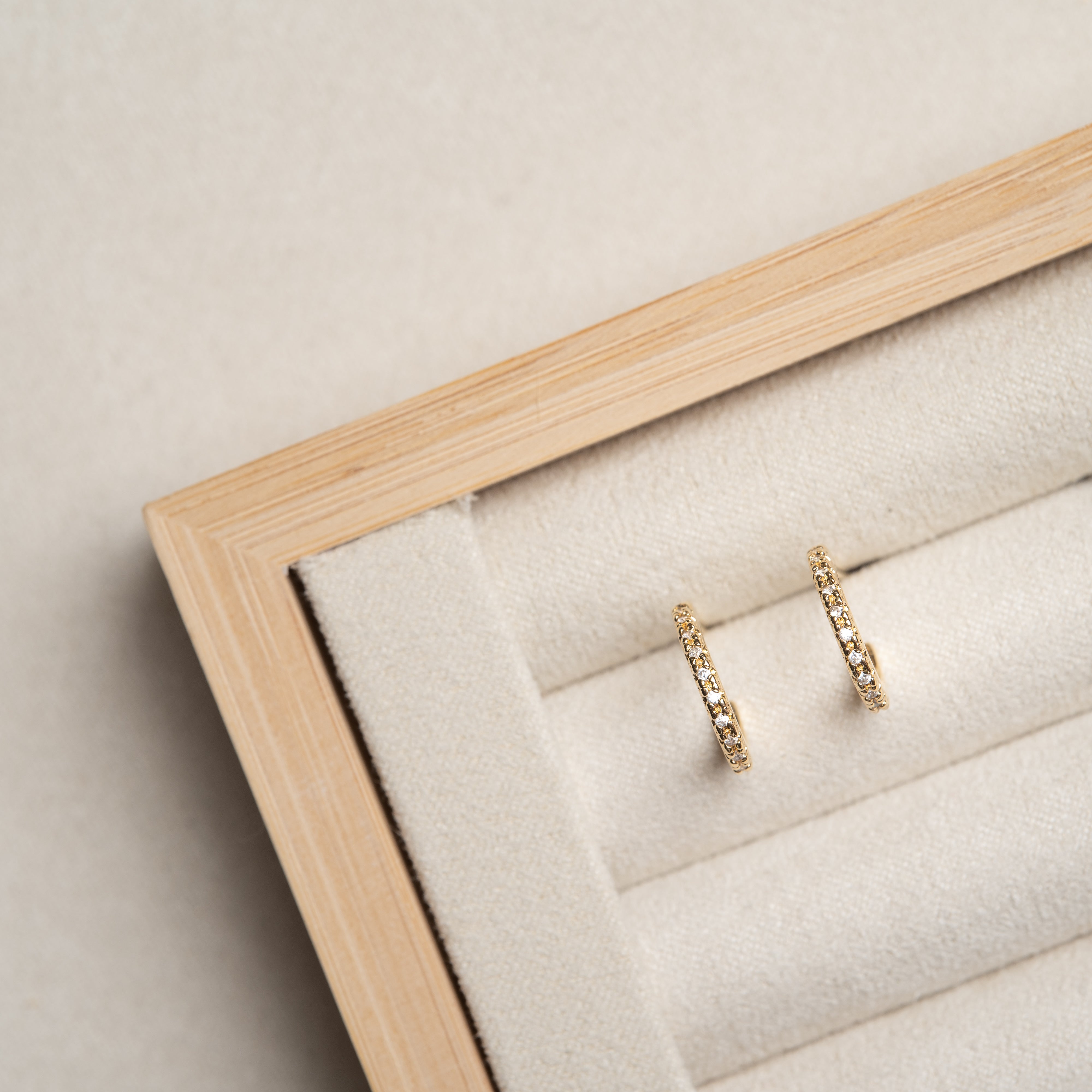 Minimalist ‘Lux’ Earrings // 18k Gold-Filled