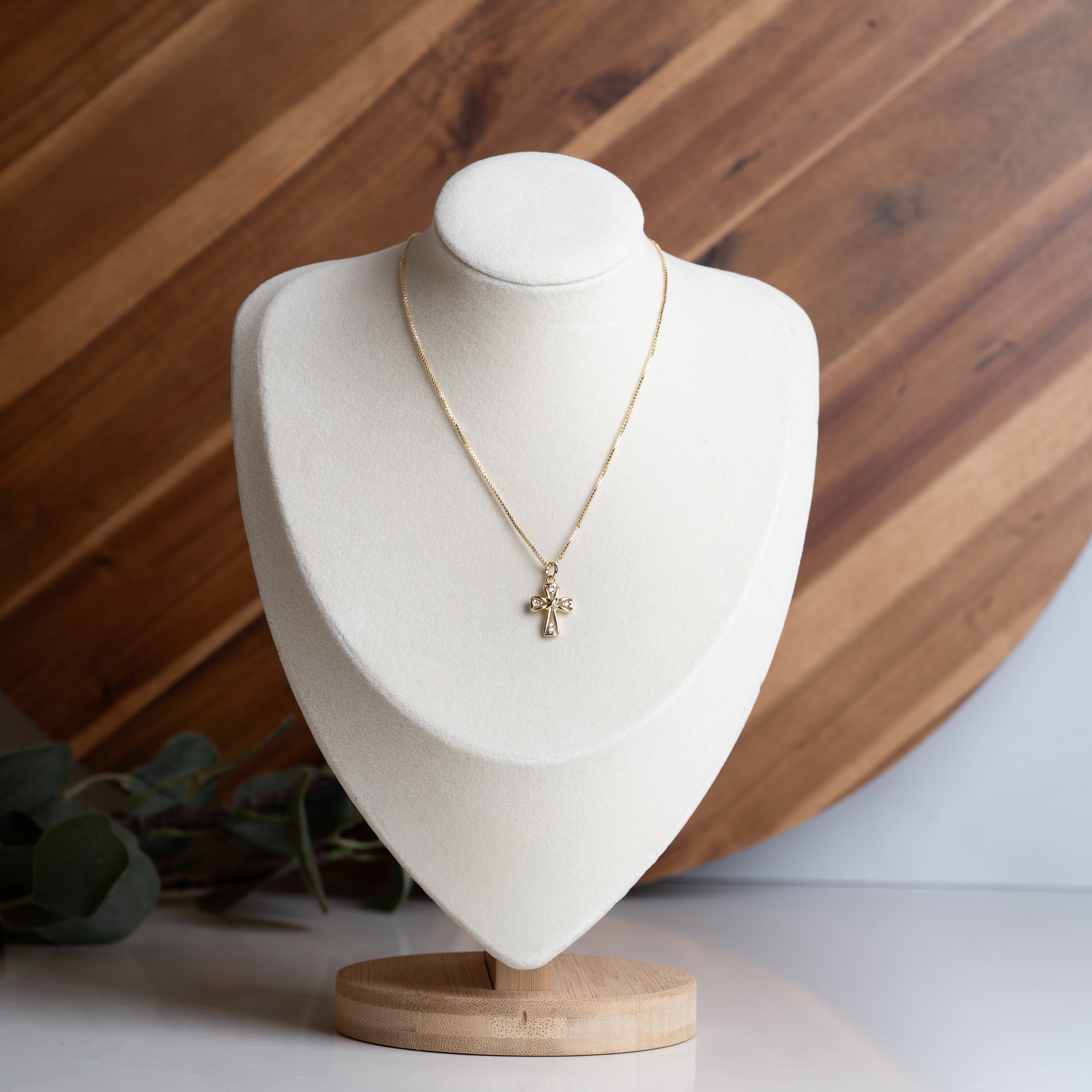 Children’s Cross Necklace // 18k Gold-Filled