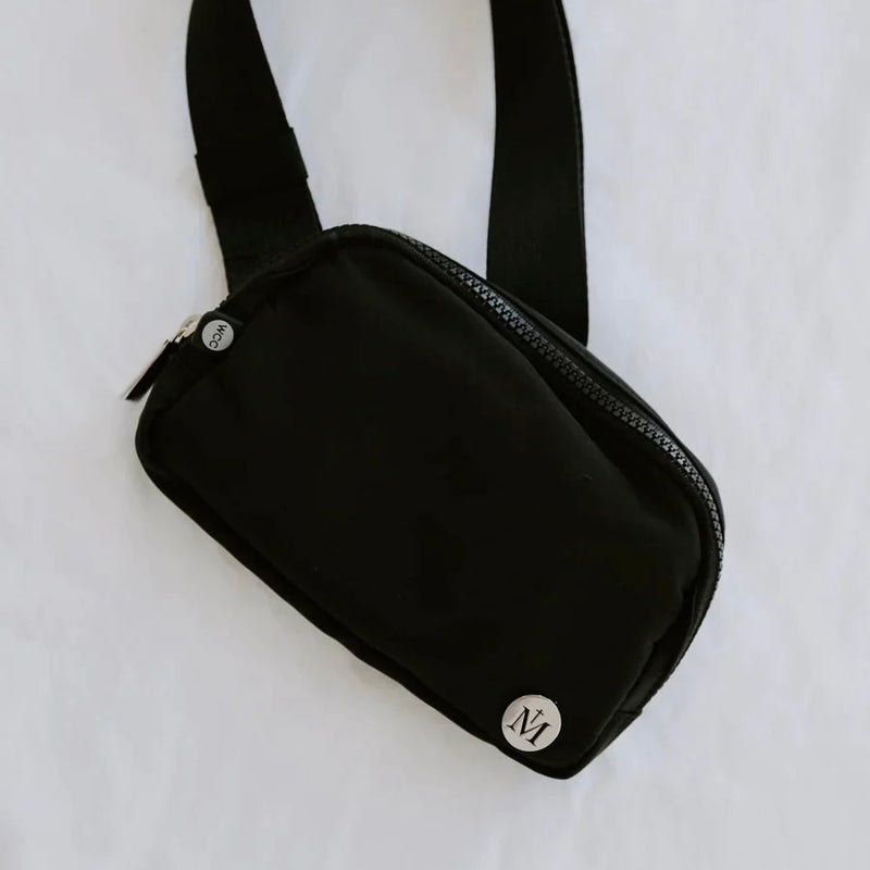 Black Marian Belt Bag