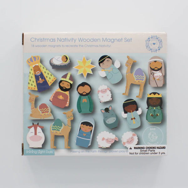 *COMING SOON* Christmas Nativity Wooden Magnet Set