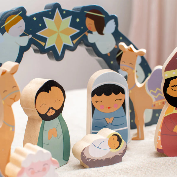 *COMING SOON* Deluxe Christmas Nativity Wooden Playset